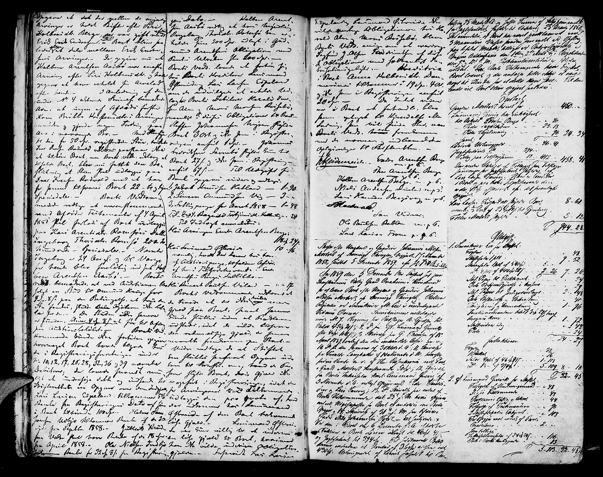 Sunnhordland sorenskrivar, AV/SAB-A-2401/1/H/Ha/Hae/L0005: Skifteprotokollar. Skånevik, Etne, Fjelberg og Kvinnherad. Register i protokoll, 1859-1872, p. 15b-16a