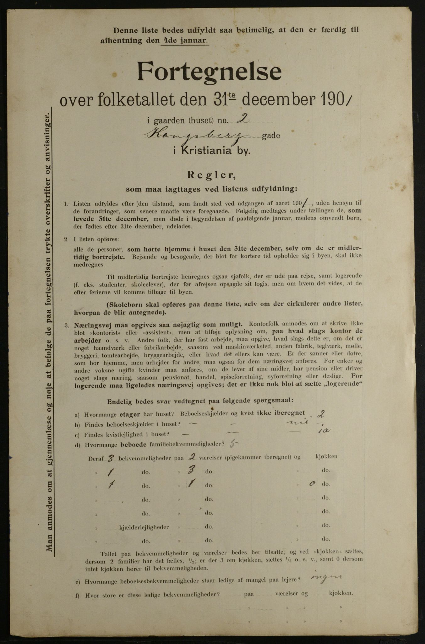 OBA, Municipal Census 1901 for Kristiania, 1901, p. 8213