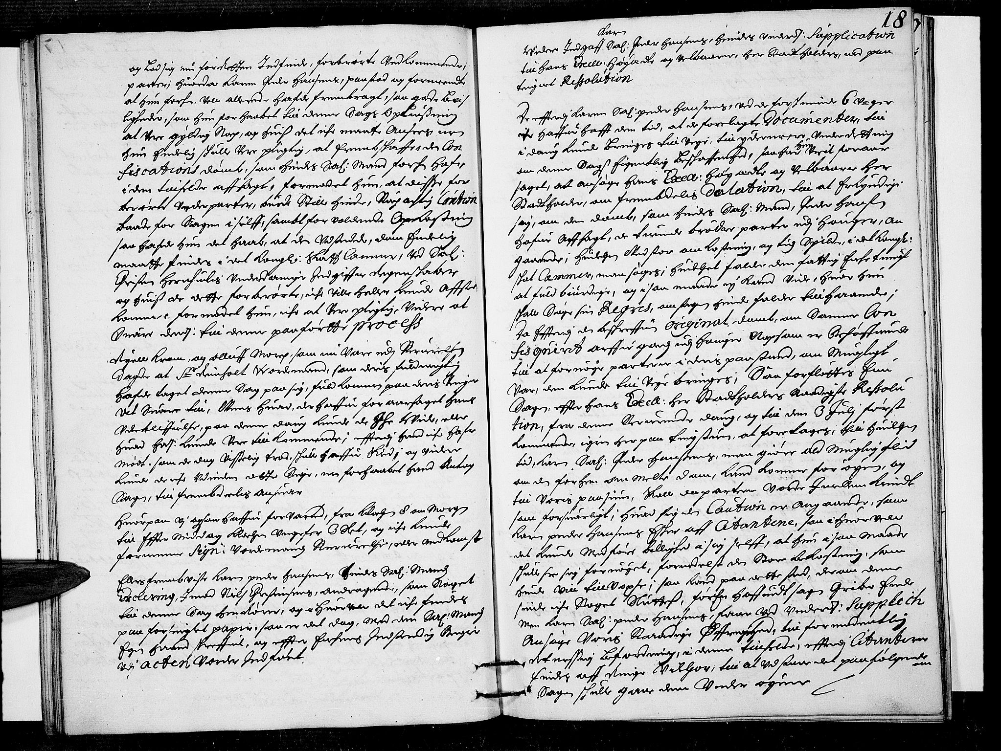 Follo sorenskriveri, AV/SAO-A-10274/F/Fb/Fba/L0021: Tingbok, 1686-1687, p. 17b-18a