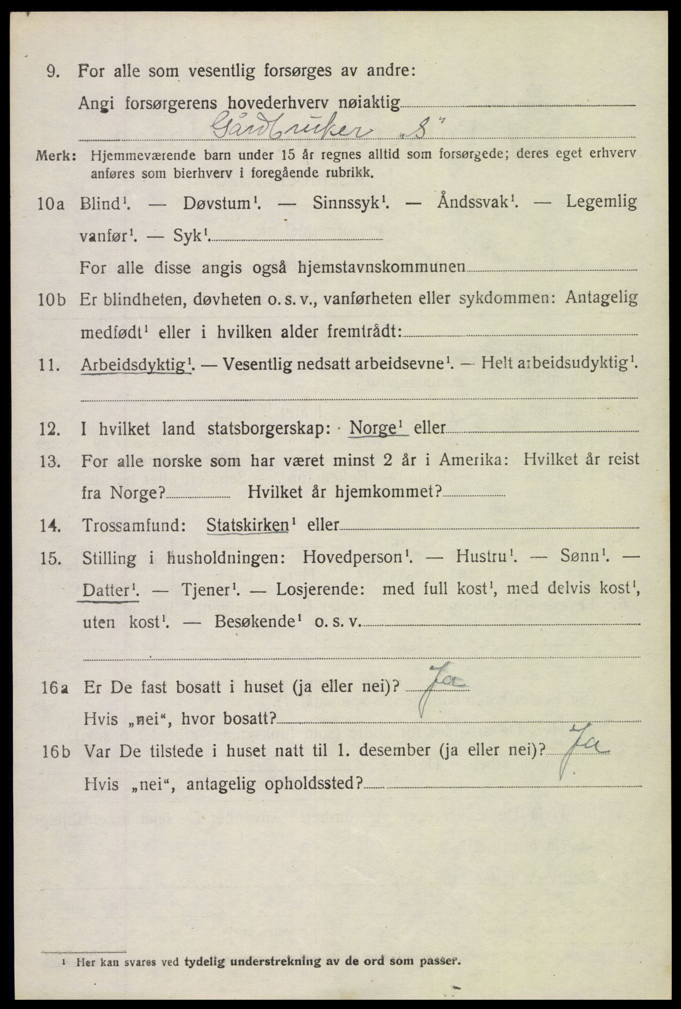 SAH, 1920 census for Sør-Aurdal, 1920, p. 8156