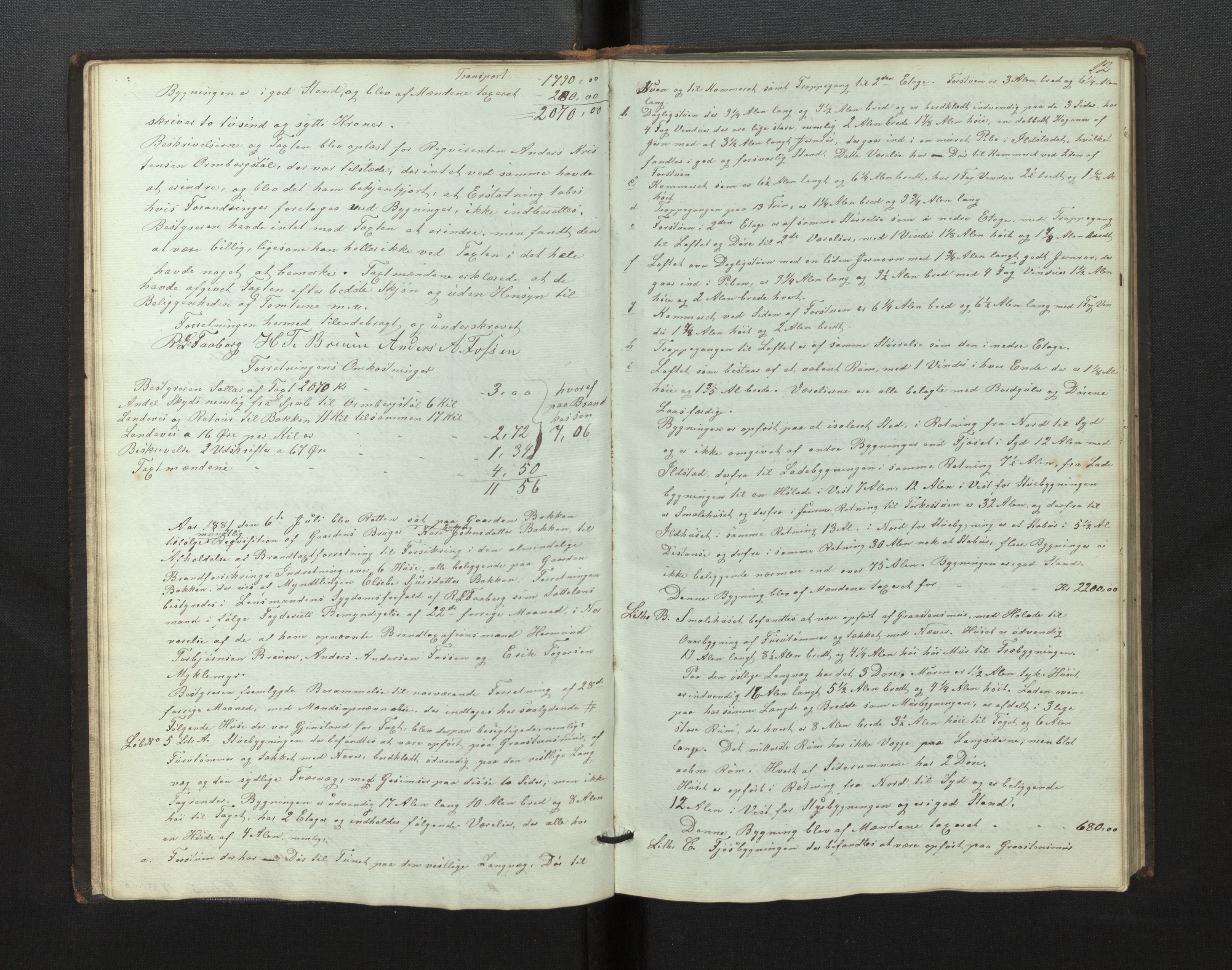 Lensmannen i Jostedal, AV/SAB-A-28601/0012/L0001: Branntakstprotokoll, 1854-1893, p. 11b-12a