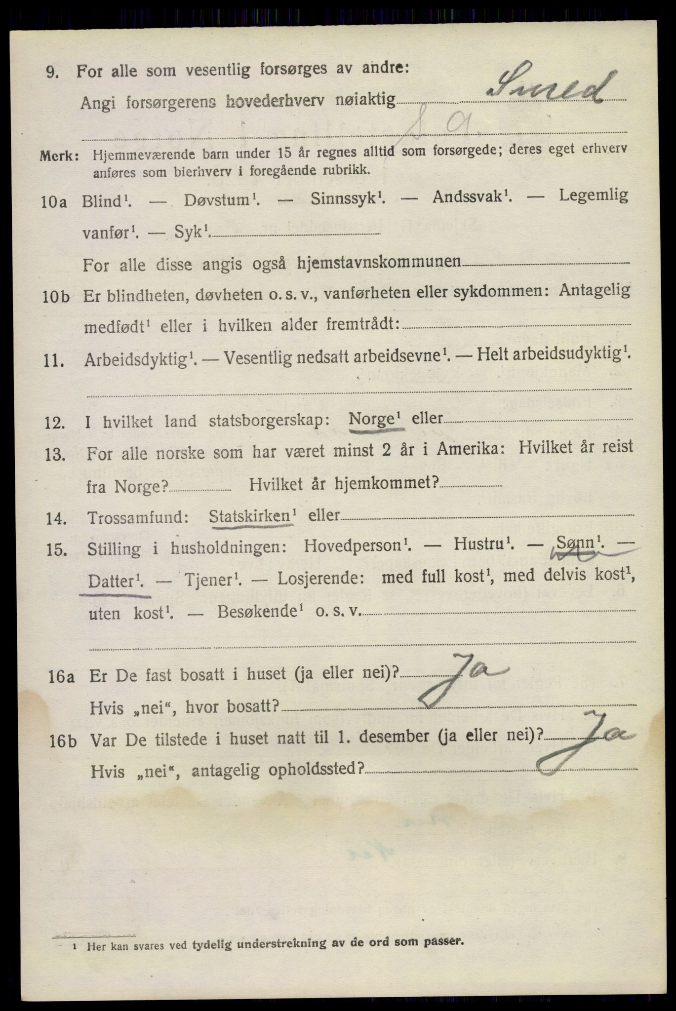 SAKO, 1920 census for Sauherad, 1920, p. 7510