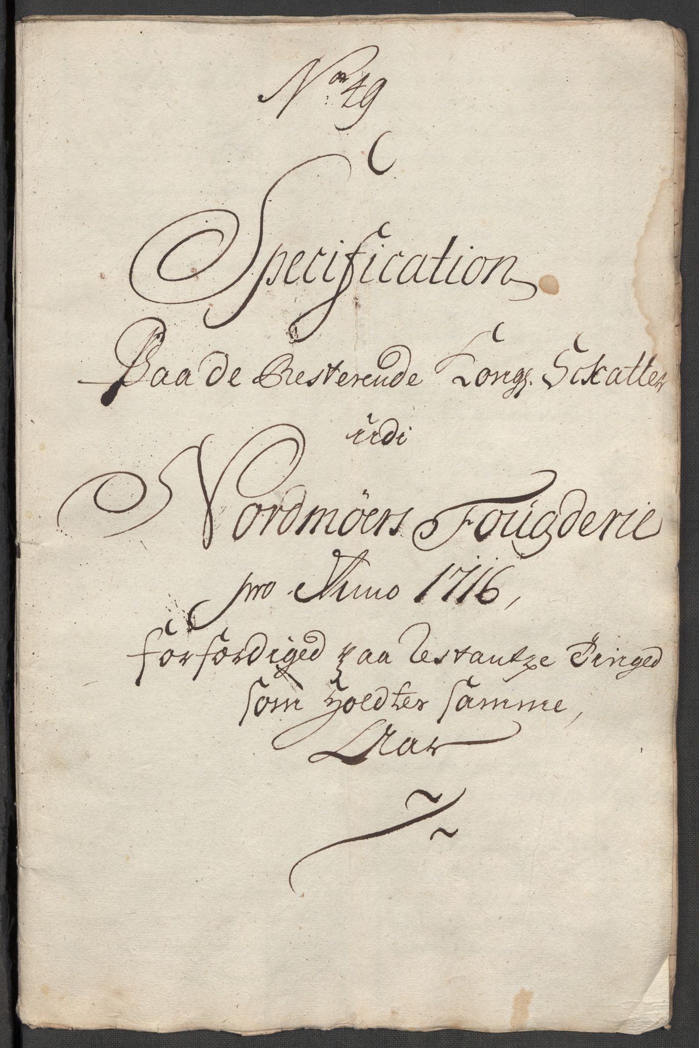 Rentekammeret inntil 1814, Reviderte regnskaper, Fogderegnskap, RA/EA-4092/R56/L3749: Fogderegnskap Nordmøre, 1716, p. 232