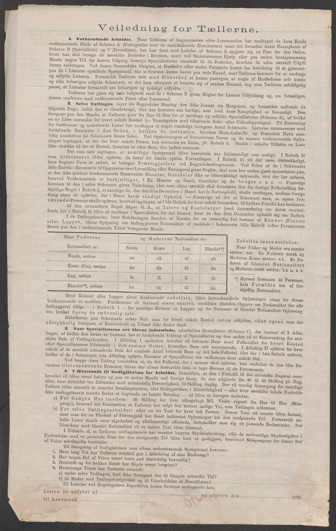 RA, 1875 census for 0117P Idd, 1875, p. 6
