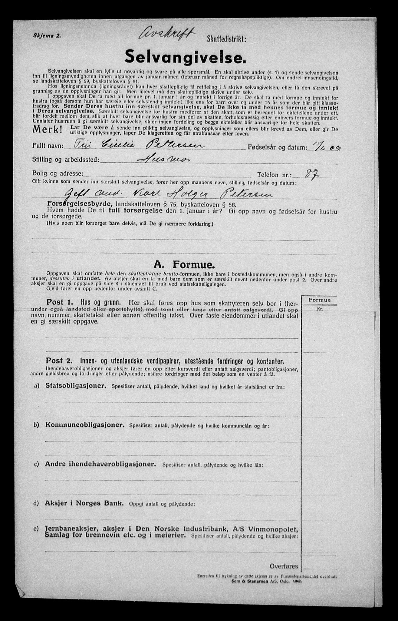 Justisdepartementet, Tilbakeføringskontoret for inndratte formuer, AV/RA-S-1564/H/Hc/Hcc/L0968: --, 1945-1947, p. 687