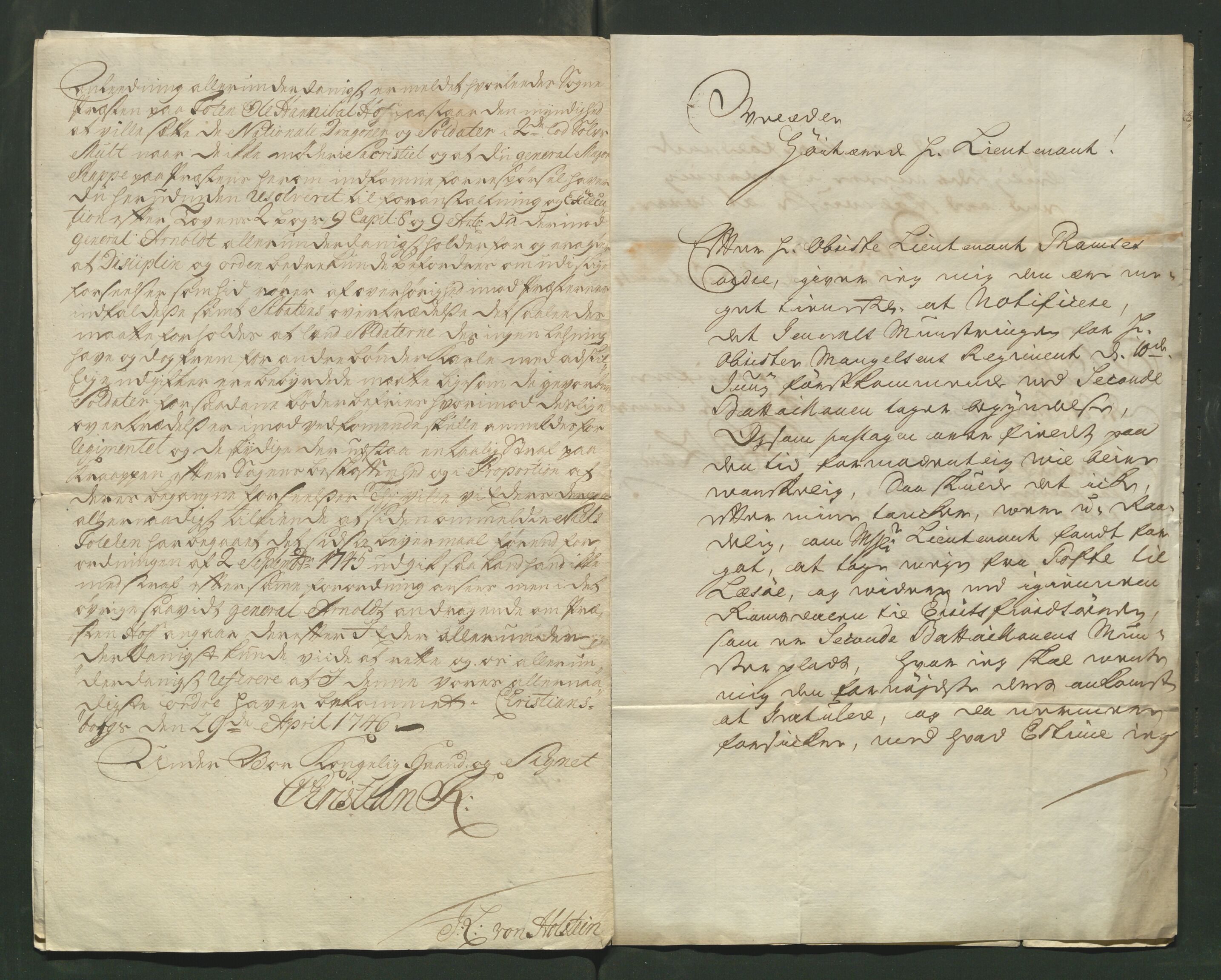 Åker i Vang, Hedmark, og familien Todderud, AV/SAH-ARK-010/J/Jc/L0001: Korrespondanse, 1706-1752, p. 146