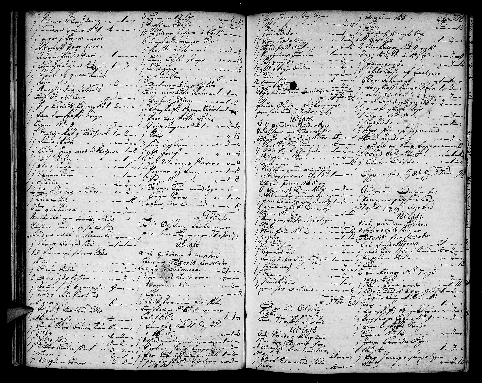 Eiker, Modum og Sigdal sorenskriveri, AV/SAKO-A-123/H/Hb/Hba/L0003b: Skifteprotokoll, 1709-1720, p. 375b-376a