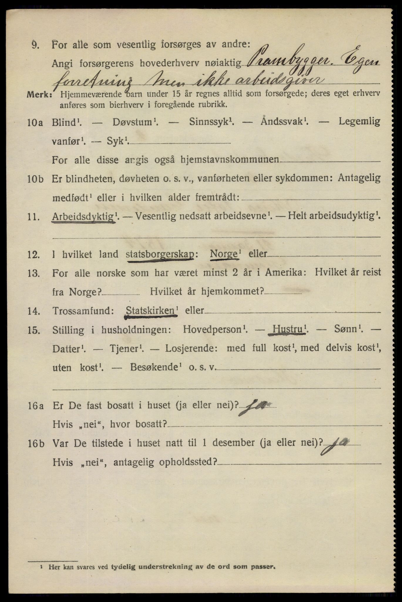 SAO, 1920 census for Fredrikstad, 1920, p. 38946