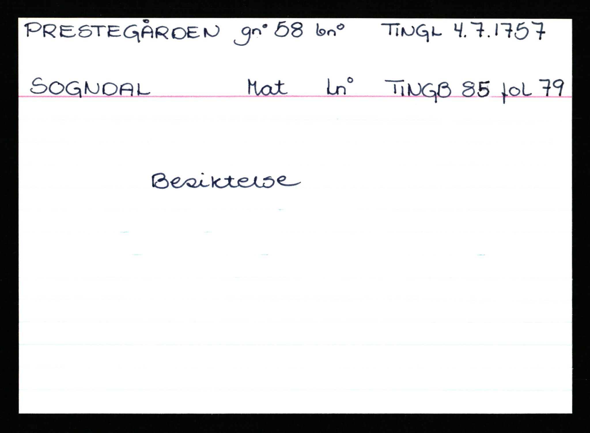 Statsarkivet i Stavanger, AV/SAST-A-101971/03/Y/Ym/L0045: Åstedskort sortert etter gårdsnavn: Prestegården - Rapstad, 1600-1950, p. 161