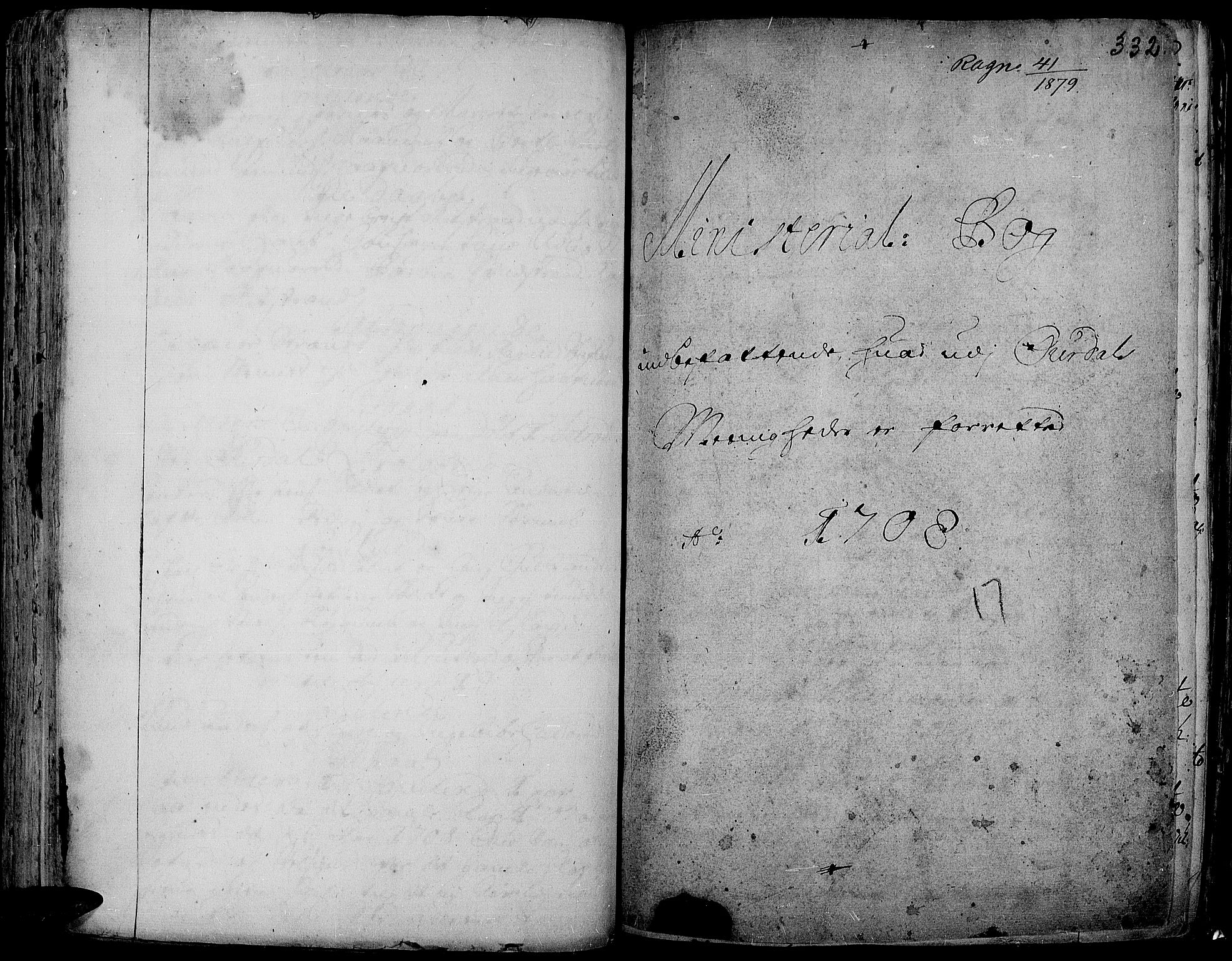 Aurdal prestekontor, SAH/PREST-126/H/Ha/Haa/L0001: Parish register (official) no. 1-3, 1692-1730, p. 332