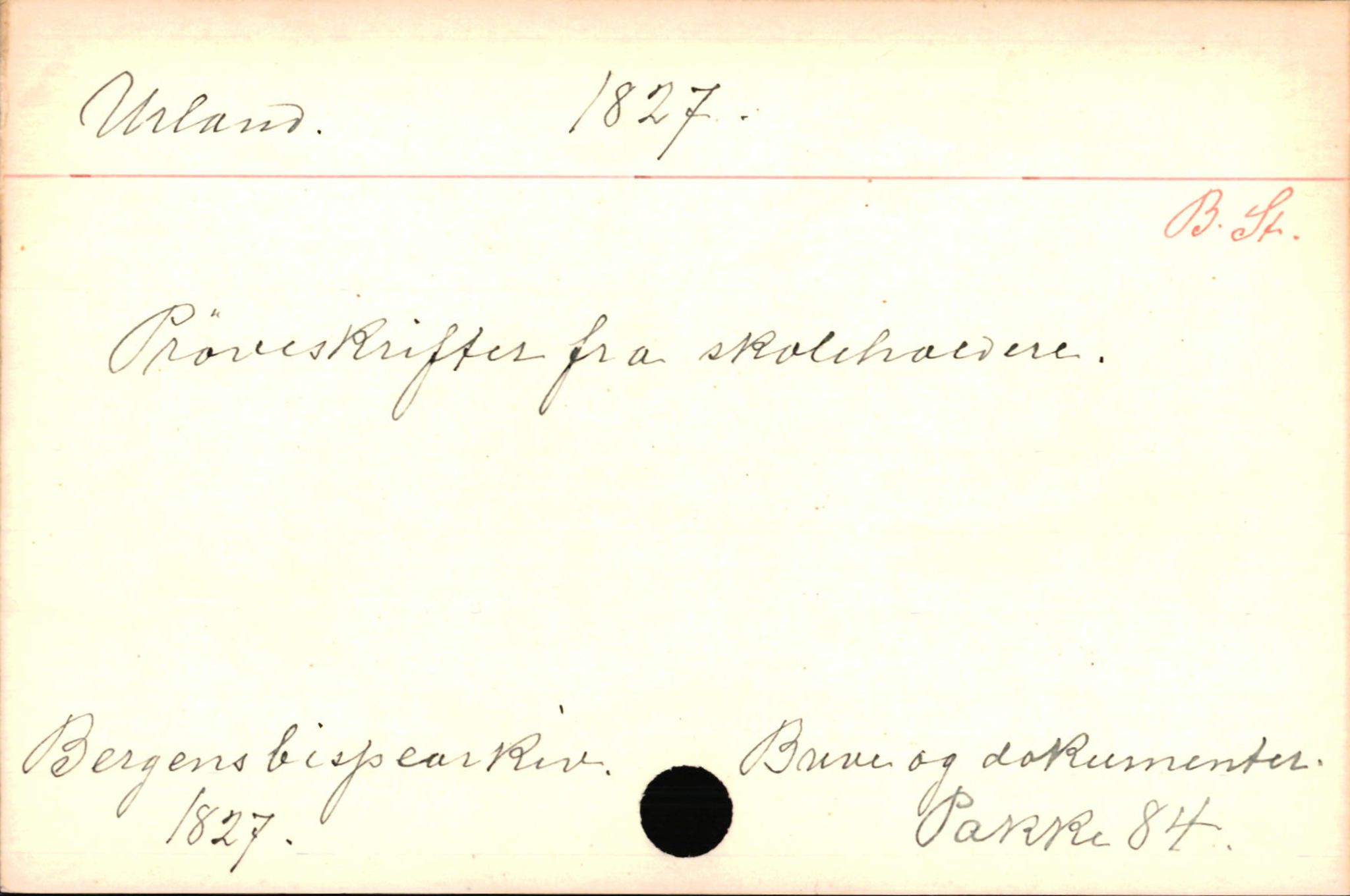 Haugen, Johannes - lærer, AV/SAB-SAB/PA-0036/01/L0001: Om klokkere og lærere, 1521-1904, p. 9224