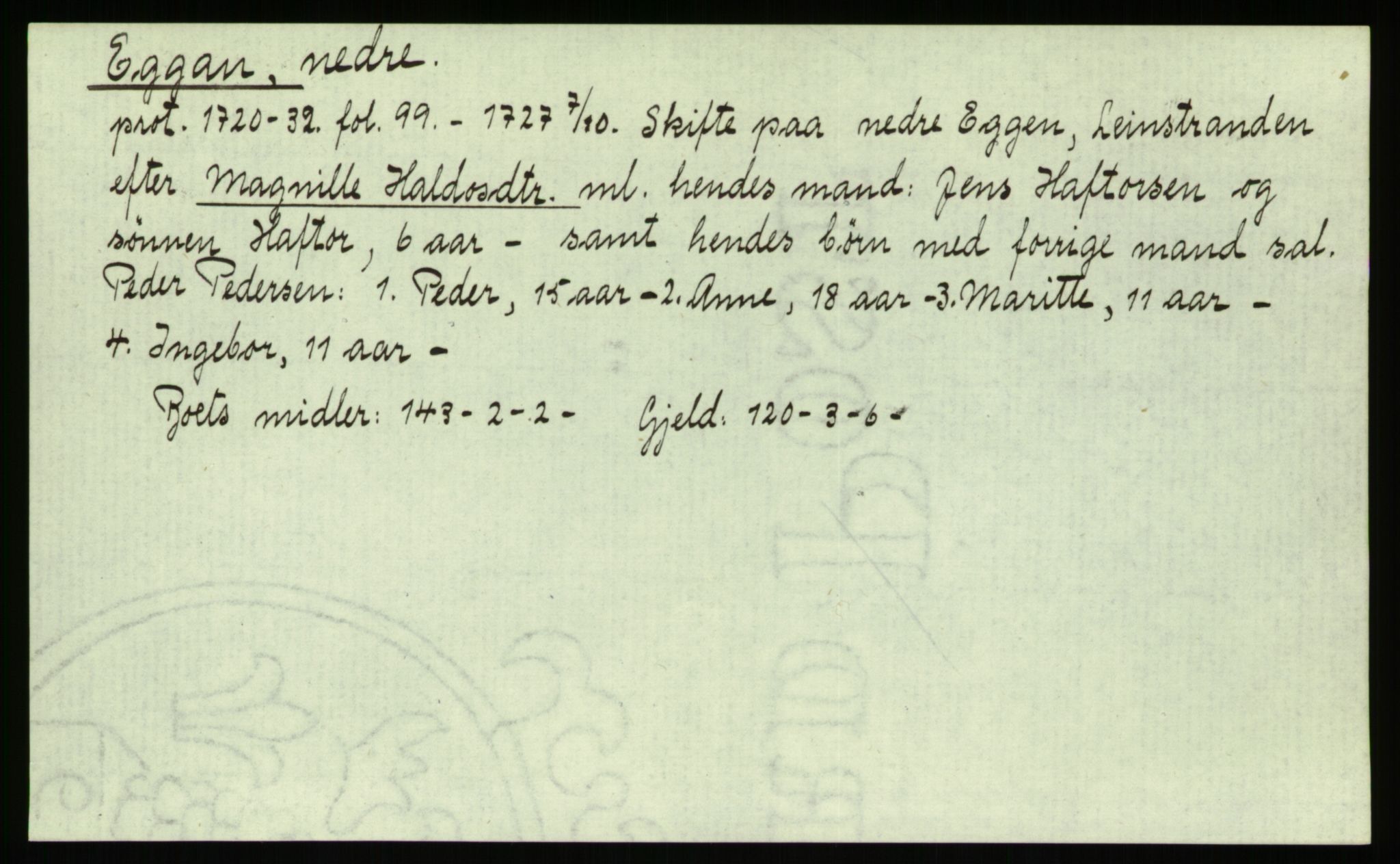 Strinda og Selbu sorenskriveri, AV/SAT-A-0015/3, 1700-1766, p. 233