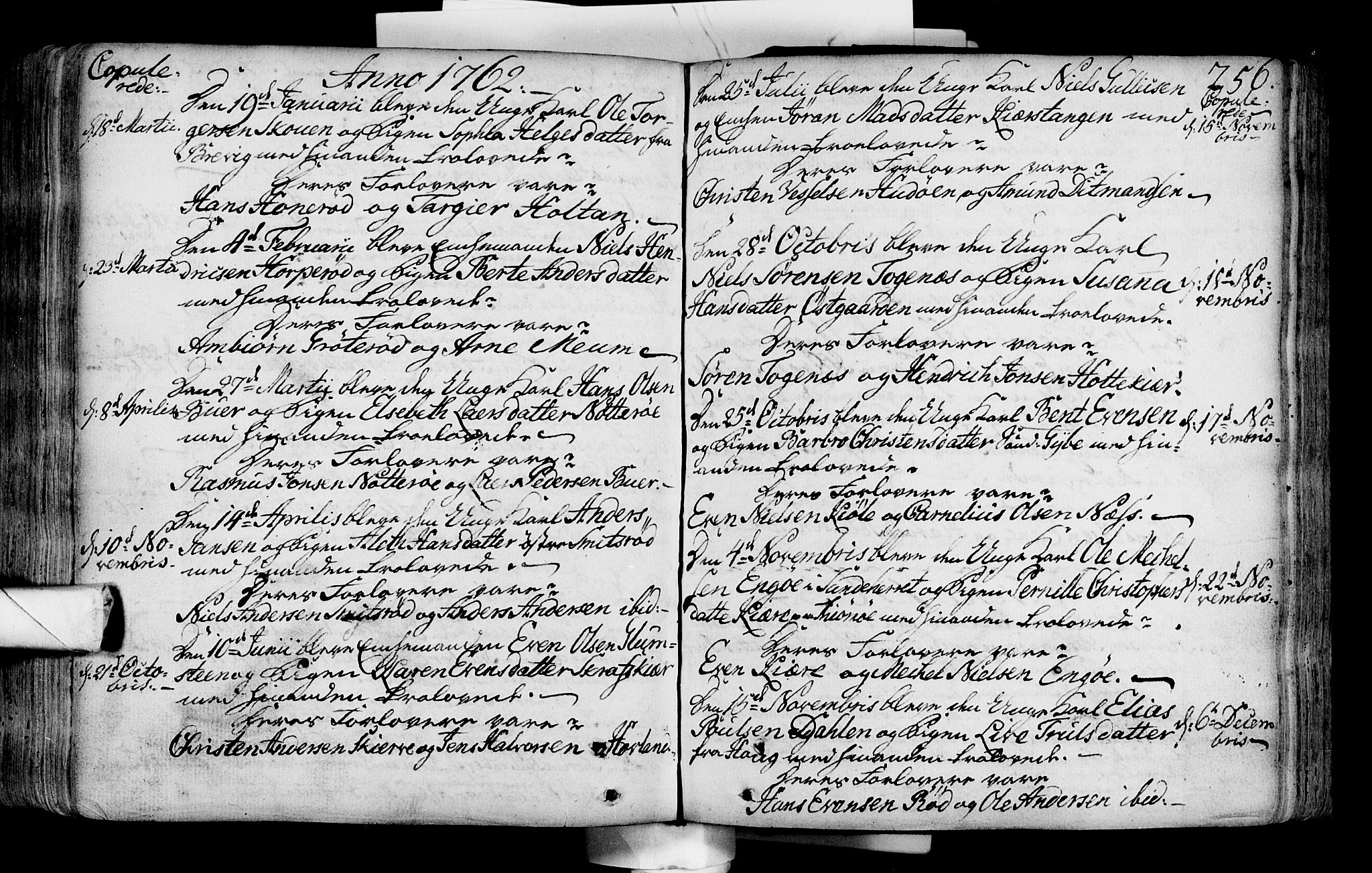 Nøtterøy kirkebøker, AV/SAKO-A-354/F/Fa/L0002: Parish register (official) no. I 2, 1738-1790, p. 256