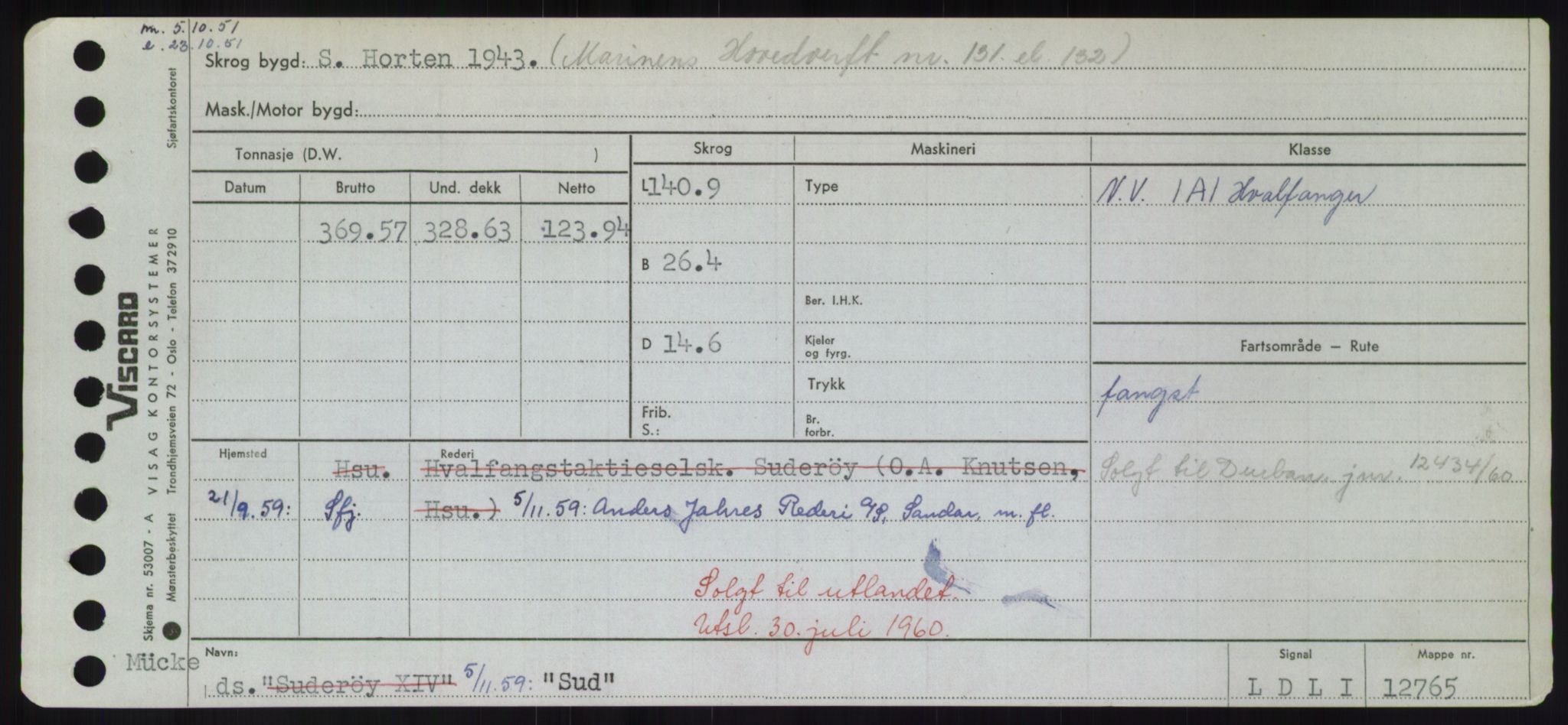 Sjøfartsdirektoratet med forløpere, Skipsmålingen, RA/S-1627/H/Hd/L0037: Fartøy, Su-Så, p. 3