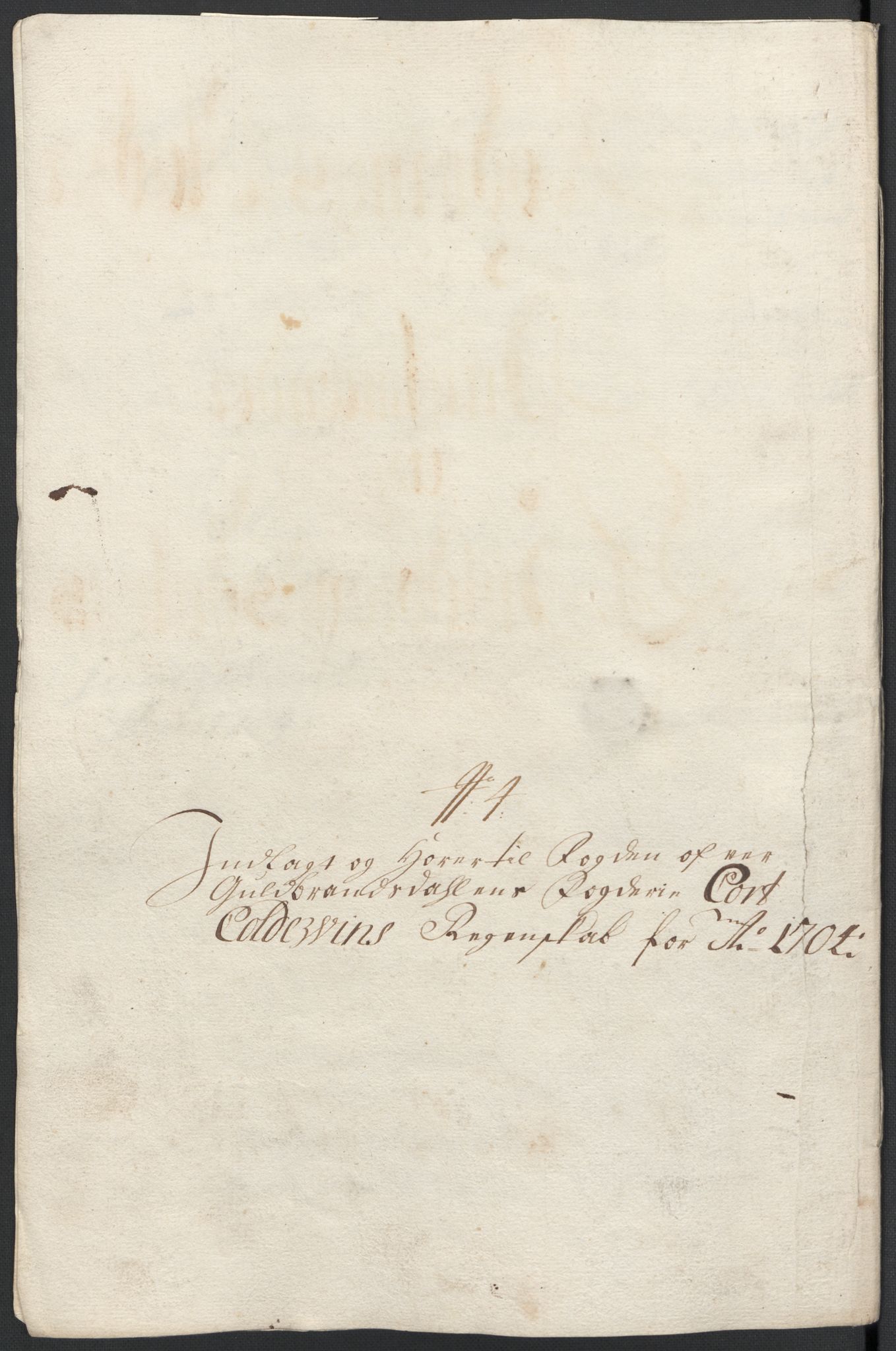 Rentekammeret inntil 1814, Reviderte regnskaper, Fogderegnskap, AV/RA-EA-4092/R17/L1177: Fogderegnskap Gudbrandsdal, 1704, p. 53