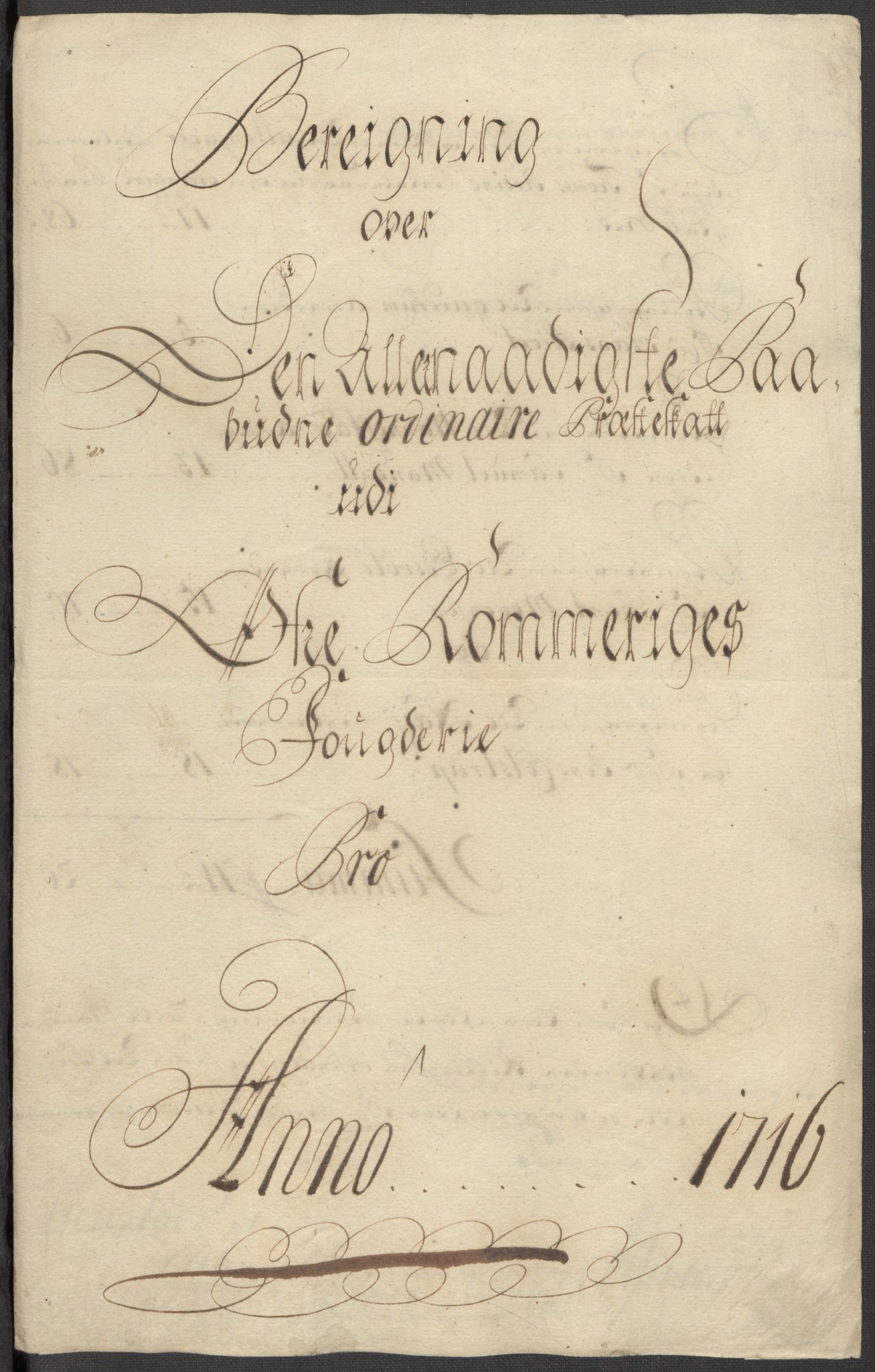 Rentekammeret inntil 1814, Reviderte regnskaper, Fogderegnskap, AV/RA-EA-4092/R12/L0725: Fogderegnskap Øvre Romerike, 1716, p. 149