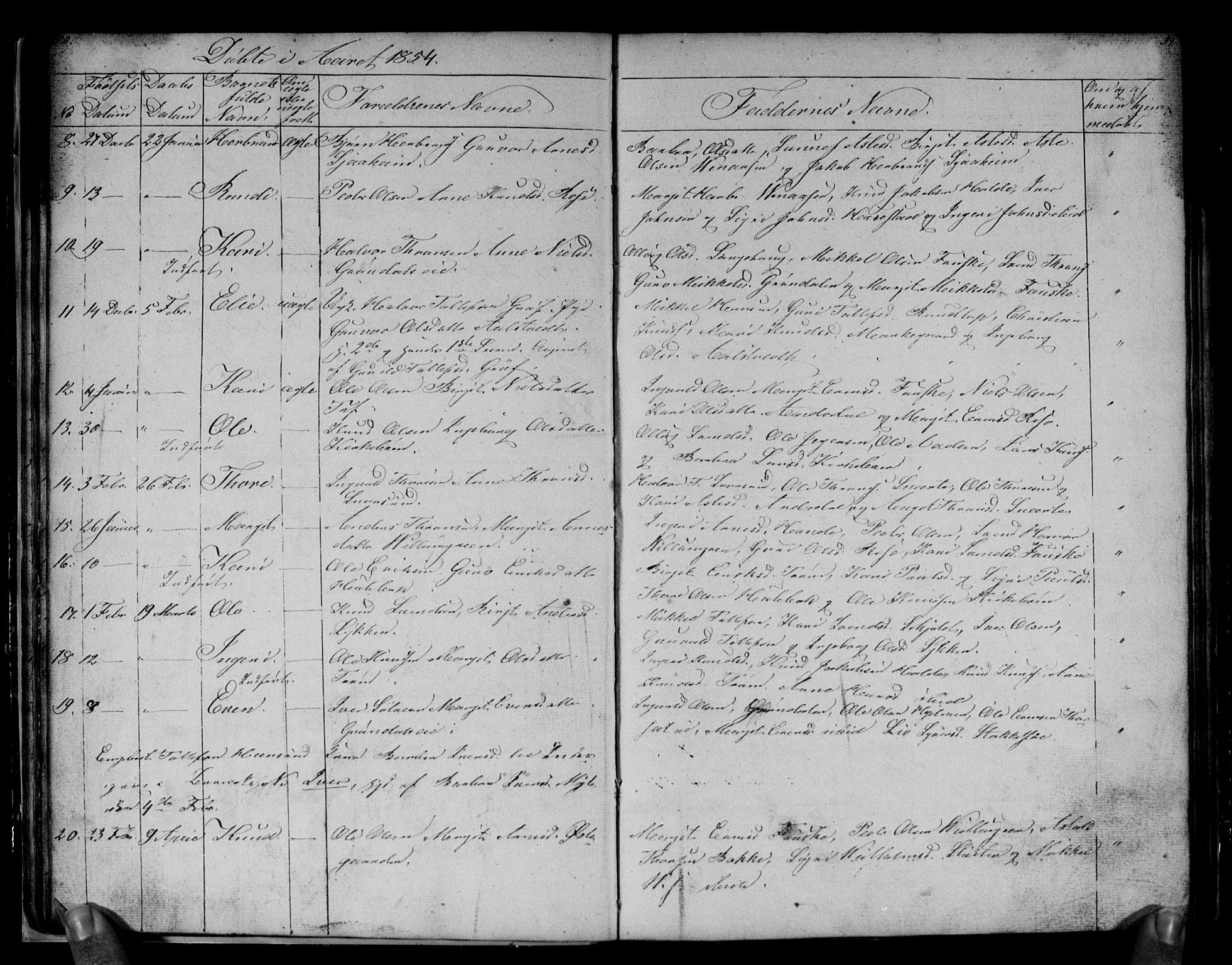 Gol kirkebøker, SAKO/A-226/G/Gb/L0003: Parish register (copy) no. II 3, 1844-1858, p. 50-51