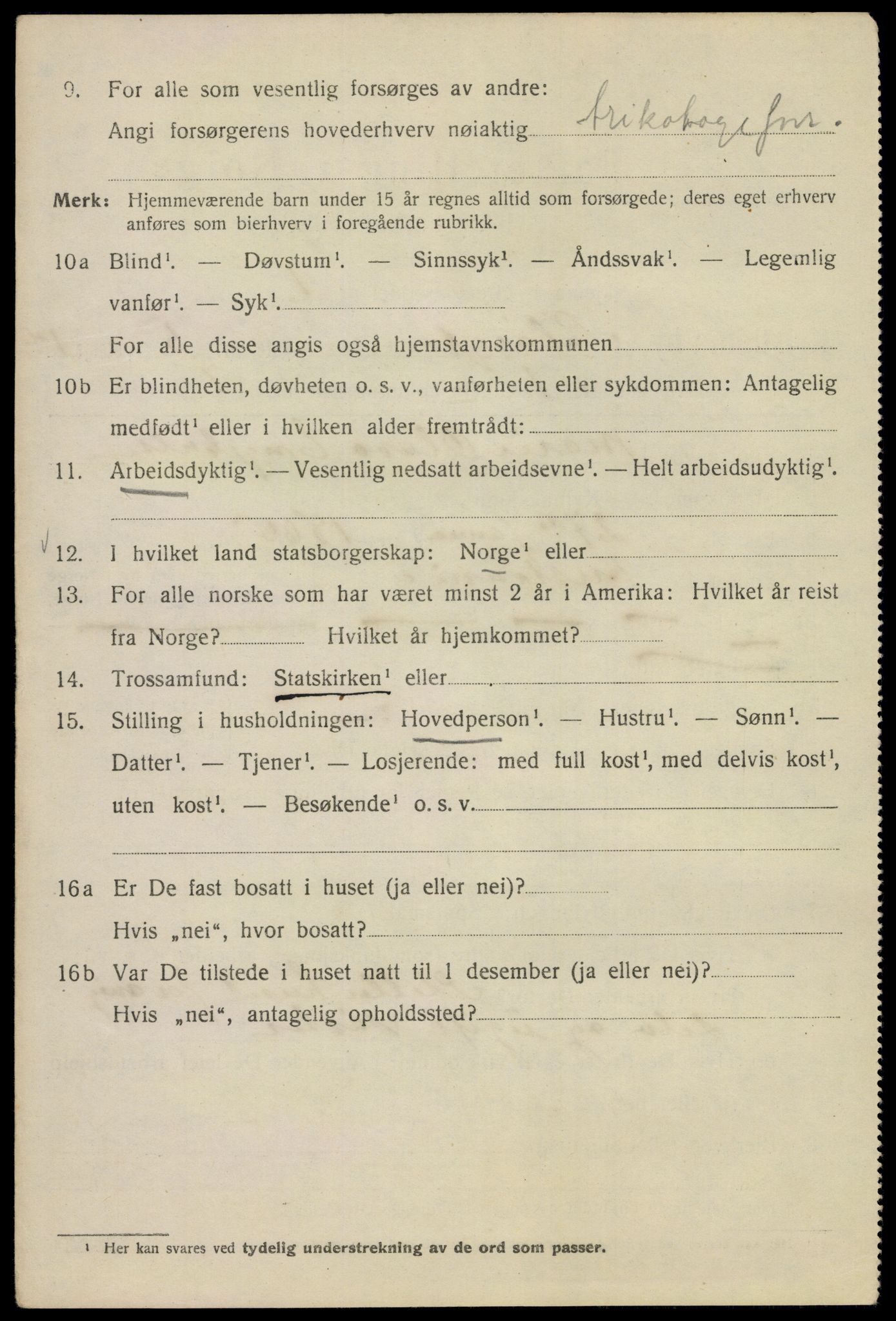 SAO, 1920 census for Kristiania, 1920, p. 528028