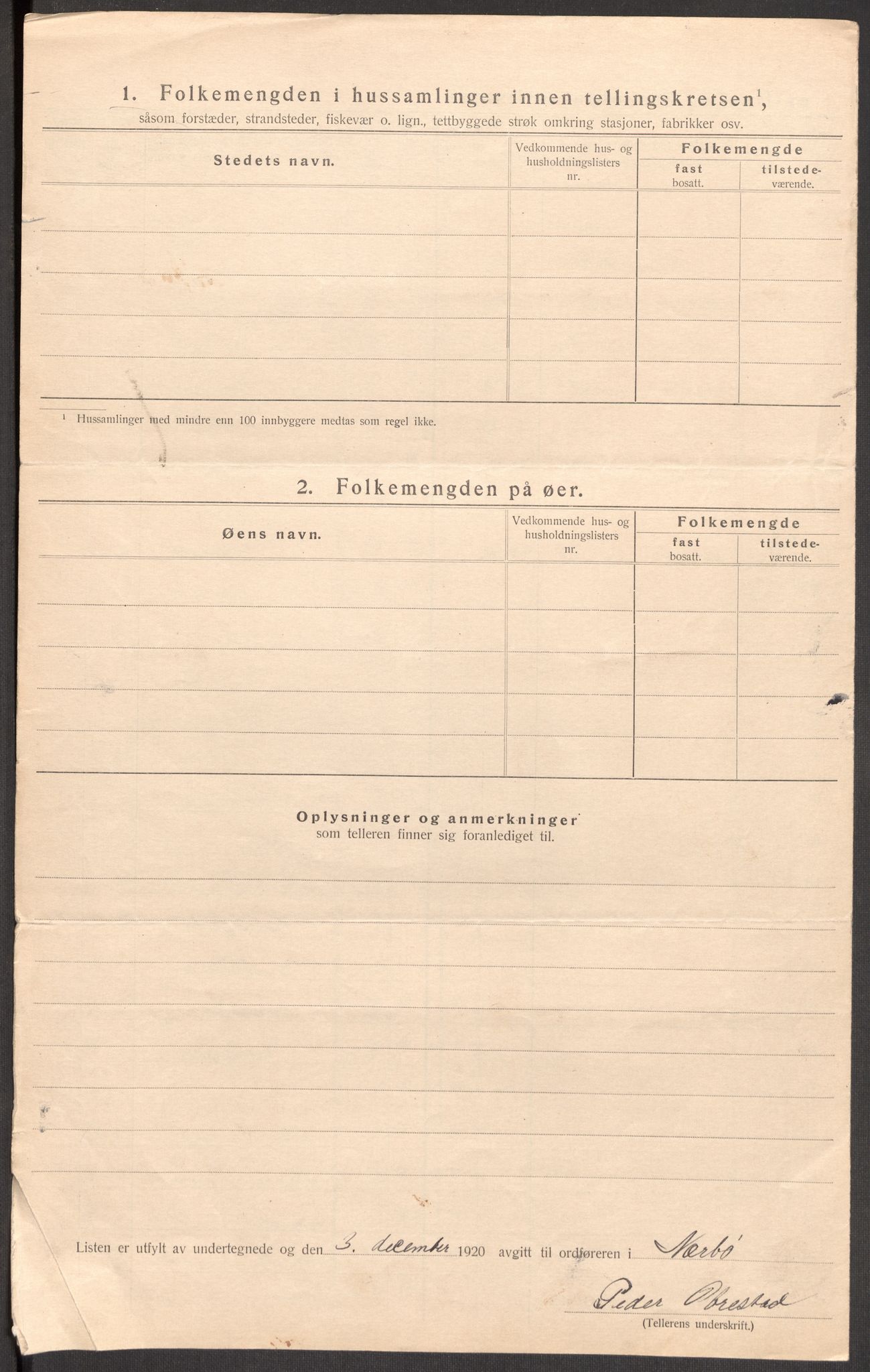 SAST, 1920 census for Nærbø, 1920, p. 15