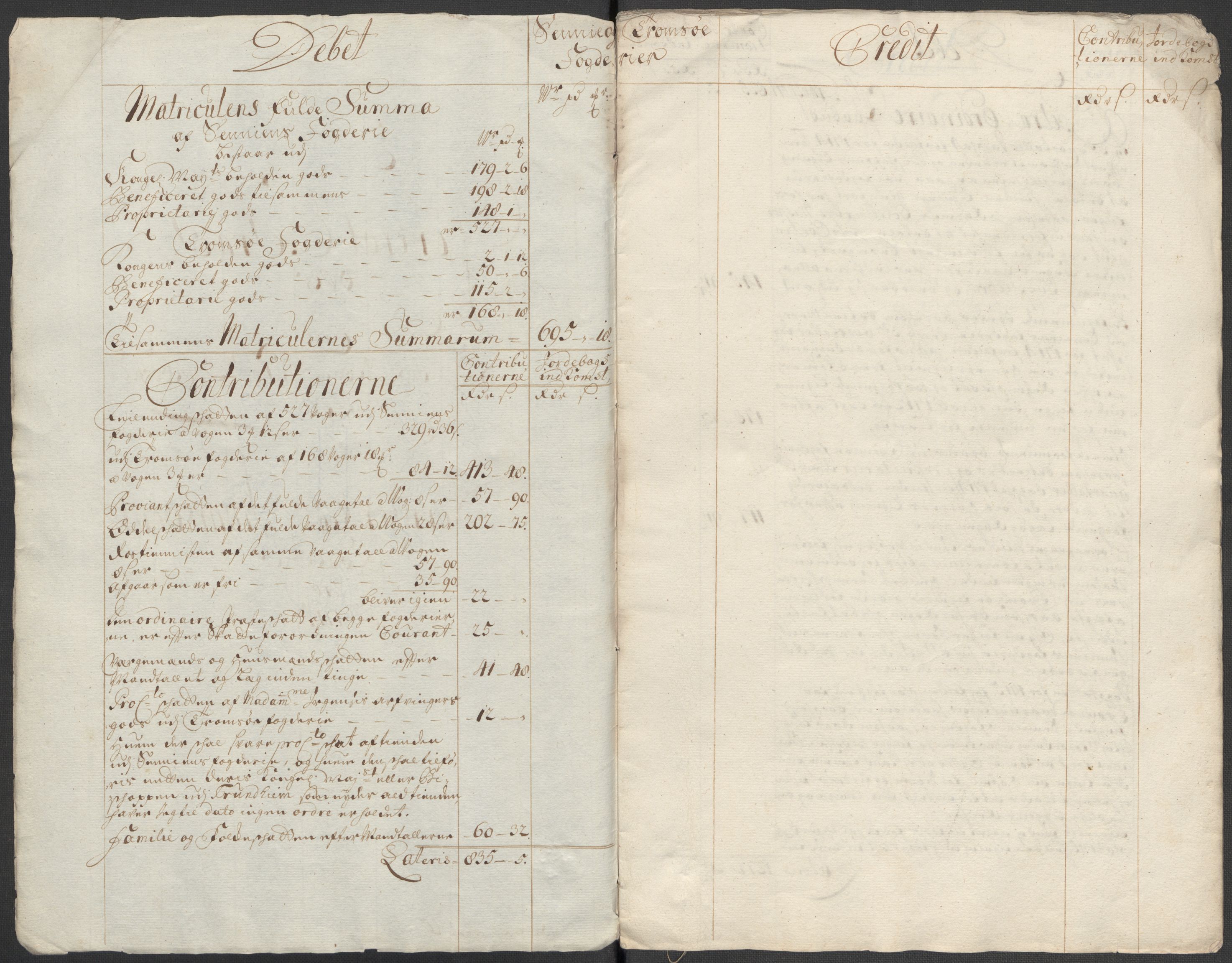 Rentekammeret inntil 1814, Reviderte regnskaper, Fogderegnskap, RA/EA-4092/R68/L4761: Fogderegnskap Senja og Troms, 1715, p. 15