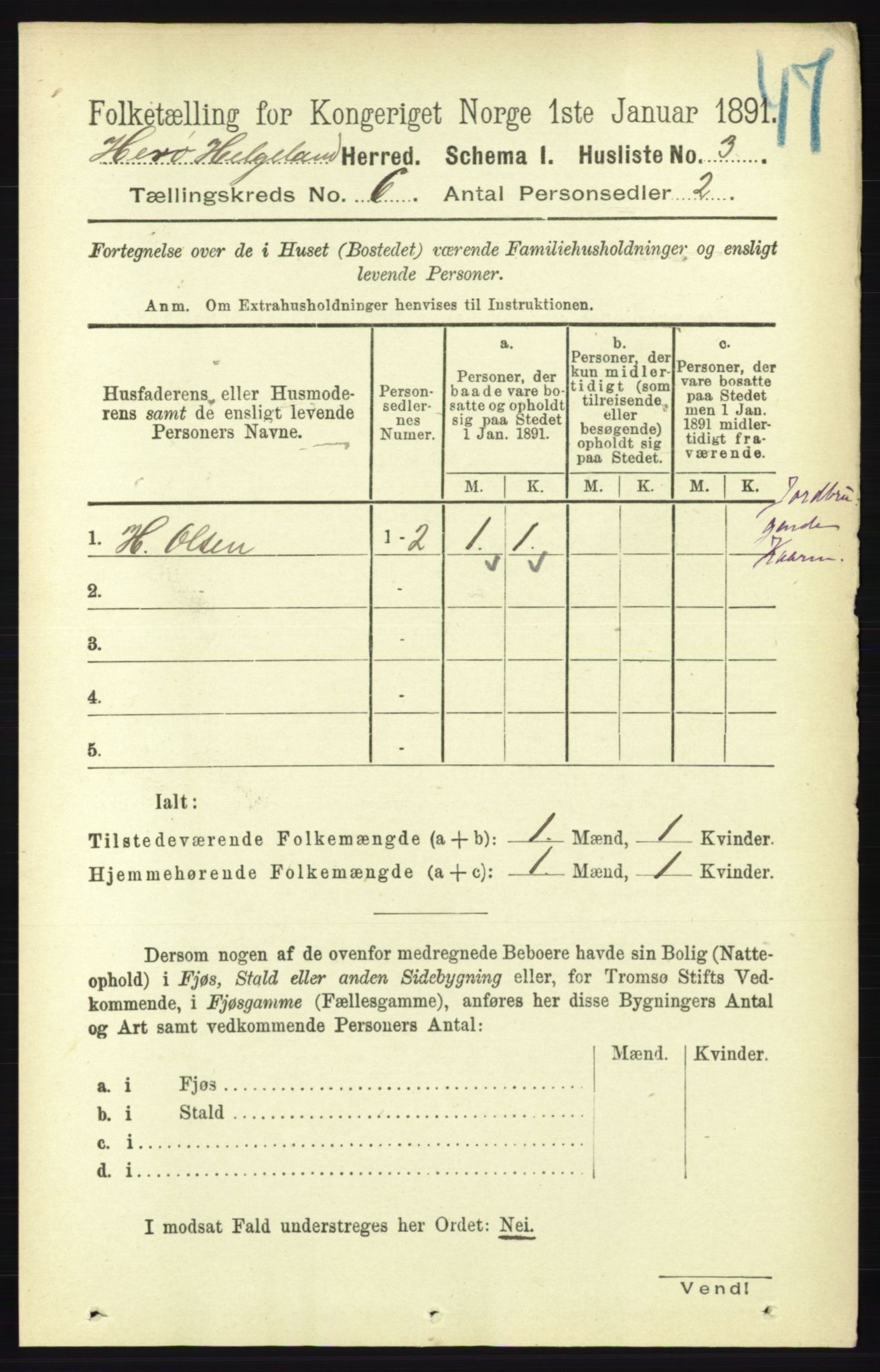 RA, 1891 census for 1818 Herøy, 1891, p. 1872