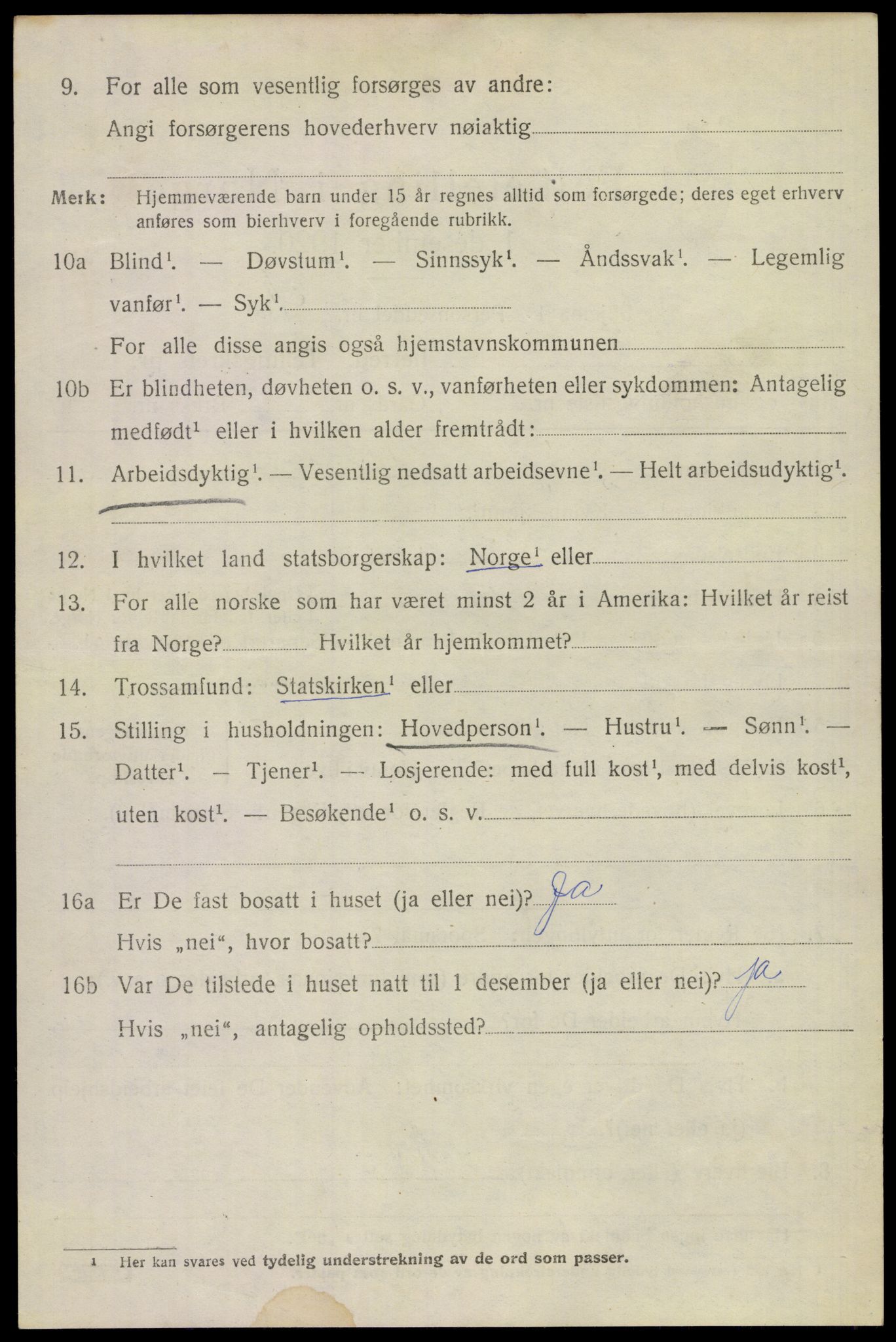 SAKO, 1920 census for Tinn, 1920, p. 17695
