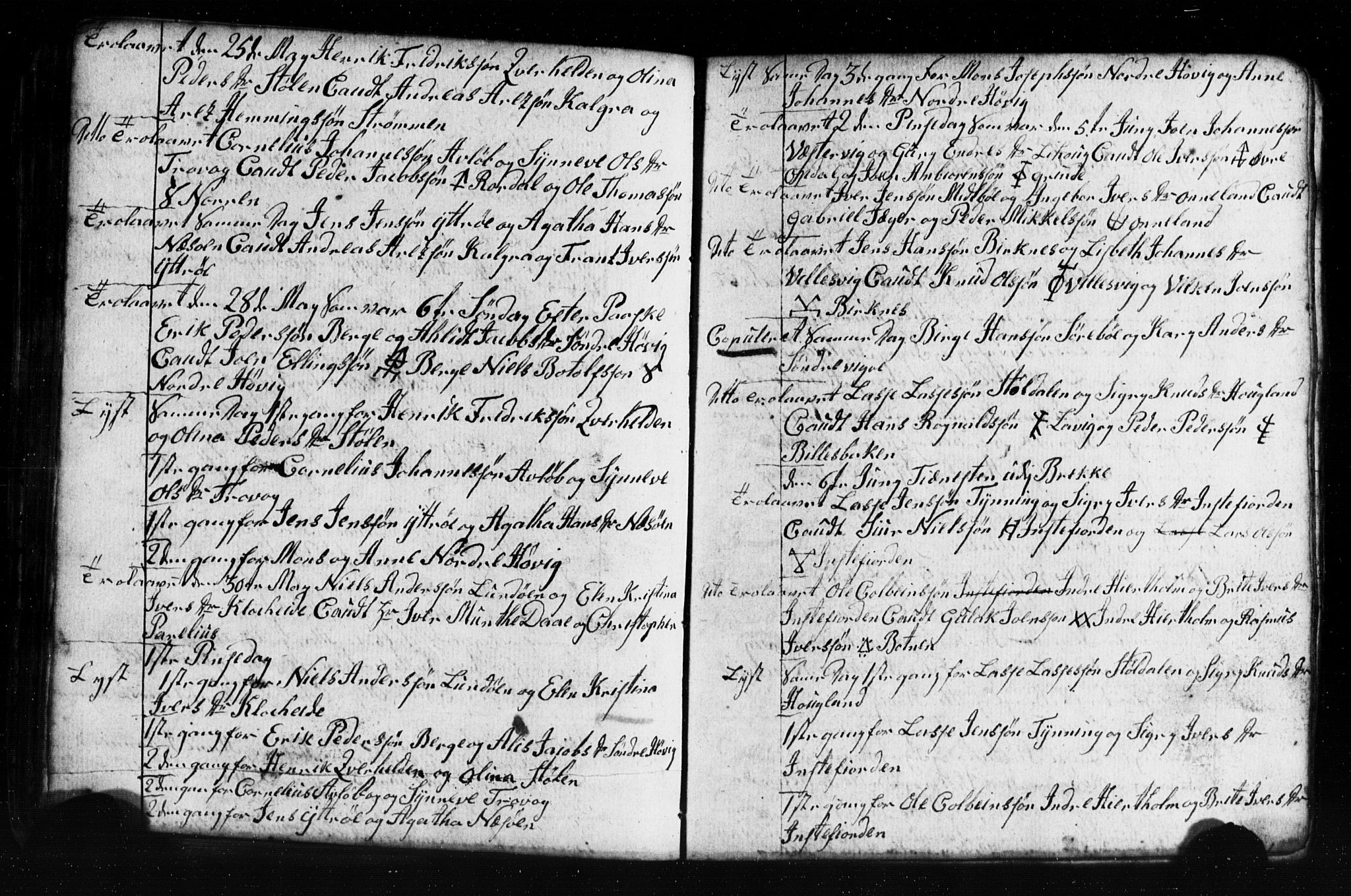 Gulen sokneprestembete, AV/SAB-A-80201/H/Hab: Parish register (copy) no. A 2, 1791-1814