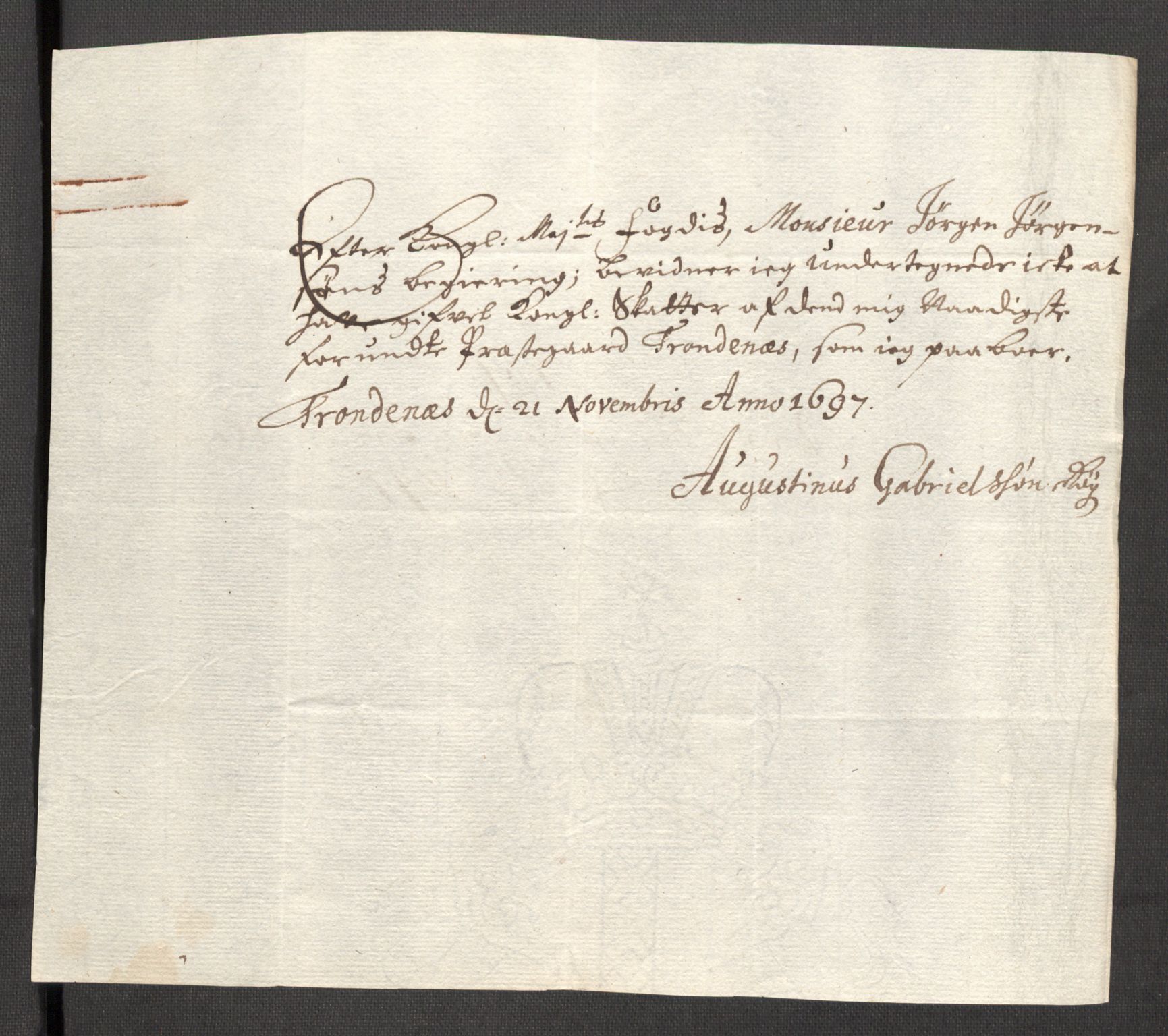 Rentekammeret inntil 1814, Reviderte regnskaper, Fogderegnskap, AV/RA-EA-4092/R68/L4754: Fogderegnskap Senja og Troms, 1697-1699, p. 46