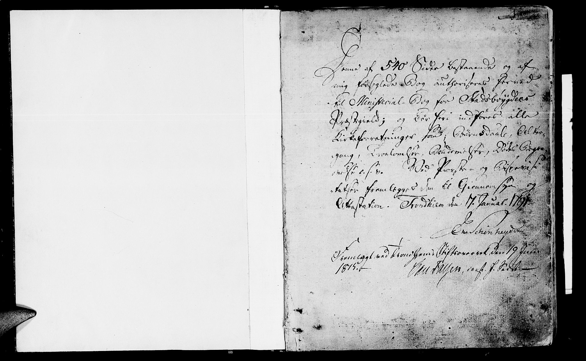 Ministerialprotokoller, klokkerbøker og fødselsregistre - Sør-Trøndelag, SAT/A-1456/646/L0606: Parish register (official) no. 646A04, 1791-1805, p. 0-1