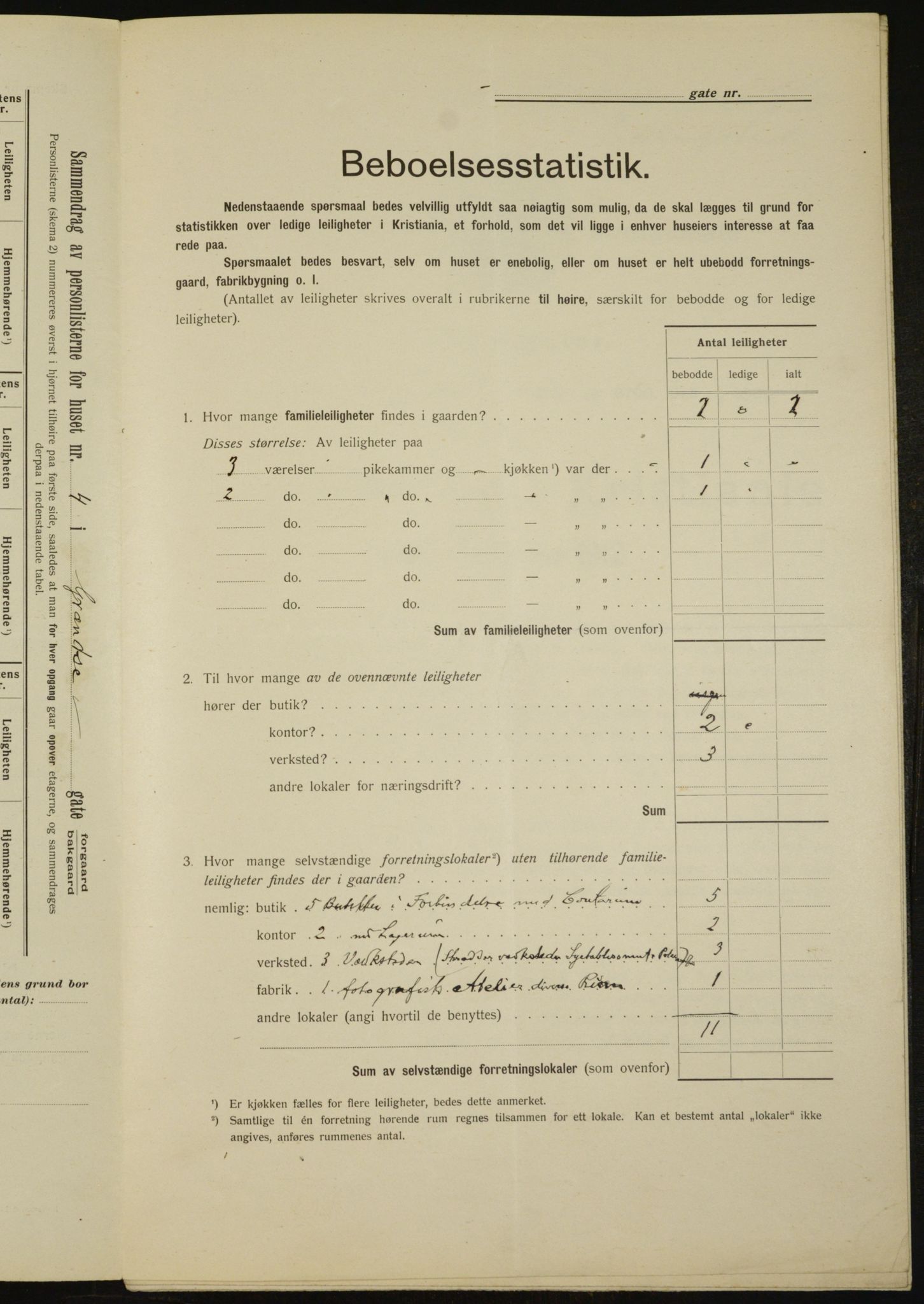 OBA, Municipal Census 1912 for Kristiania, 1912, p. 29546