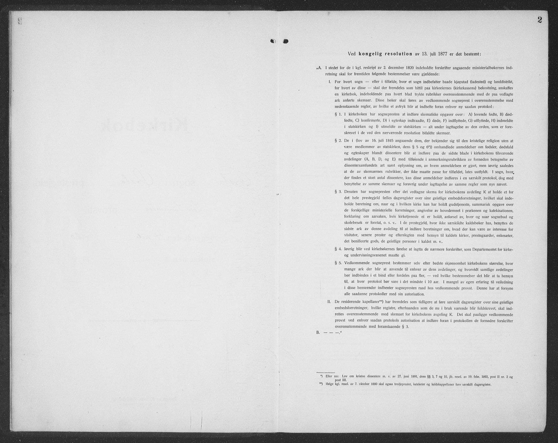 Ministerialprotokoller, klokkerbøker og fødselsregistre - Møre og Romsdal, SAT/A-1454/513/L0191: Parish register (copy) no. 513C05, 1920-1941, p. 2
