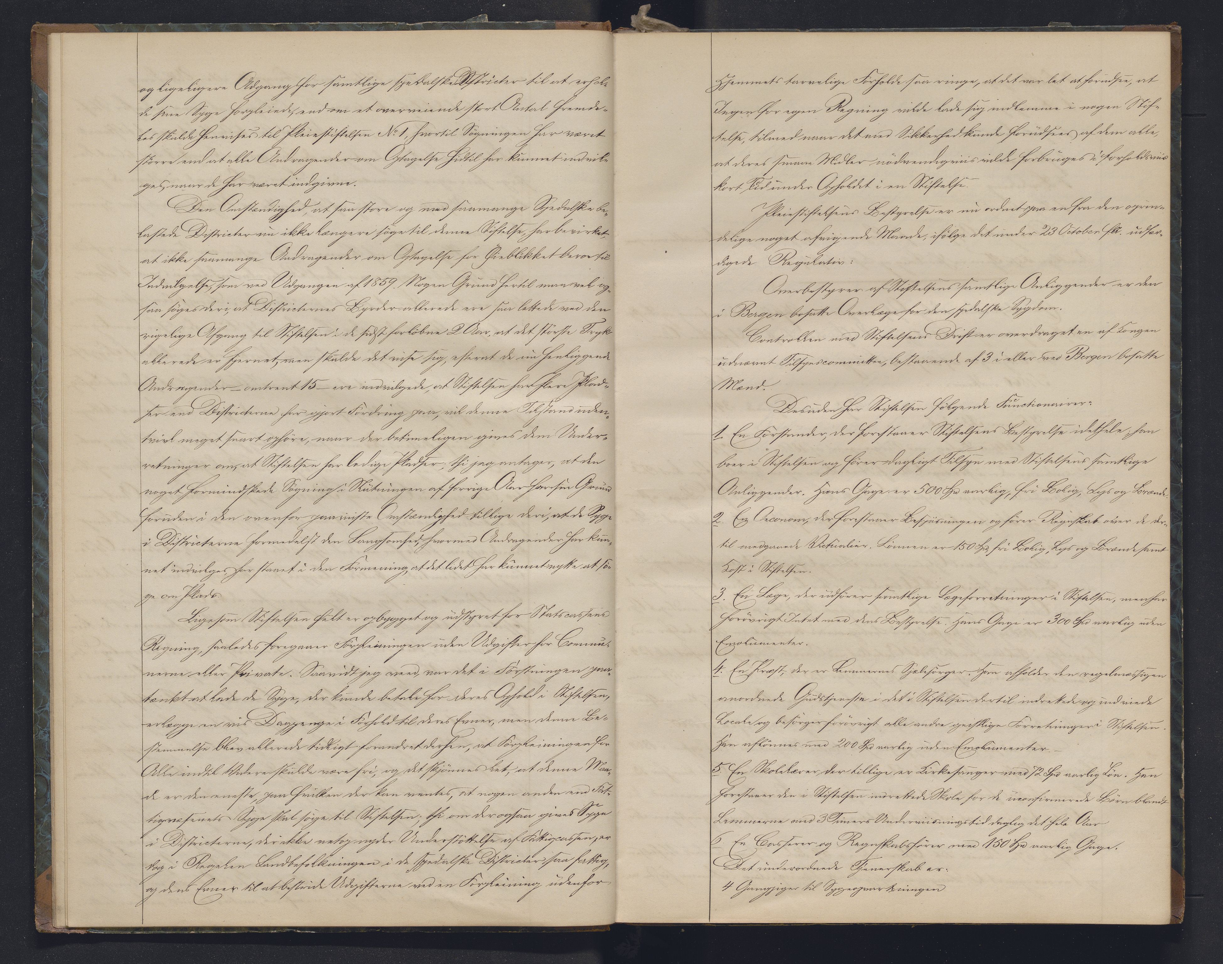 Lepraarkiver - Overlegen for den spedalske sykdom, AV/SAB-A-61001/B.b/L0006: Kopibok, 1860-1874