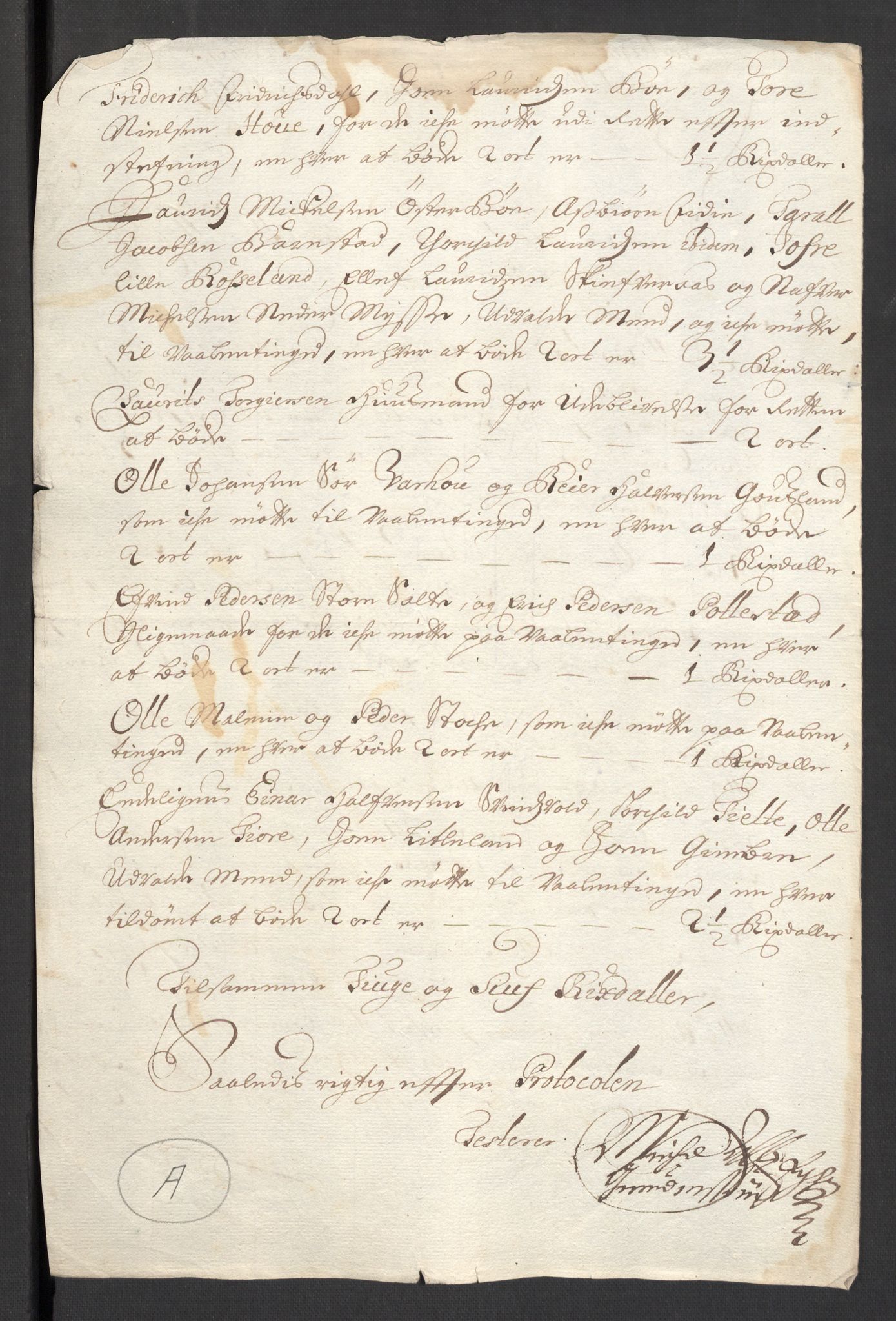 Rentekammeret inntil 1814, Reviderte regnskaper, Fogderegnskap, RA/EA-4092/R46/L2730: Fogderegnskap Jæren og Dalane, 1699, p. 21