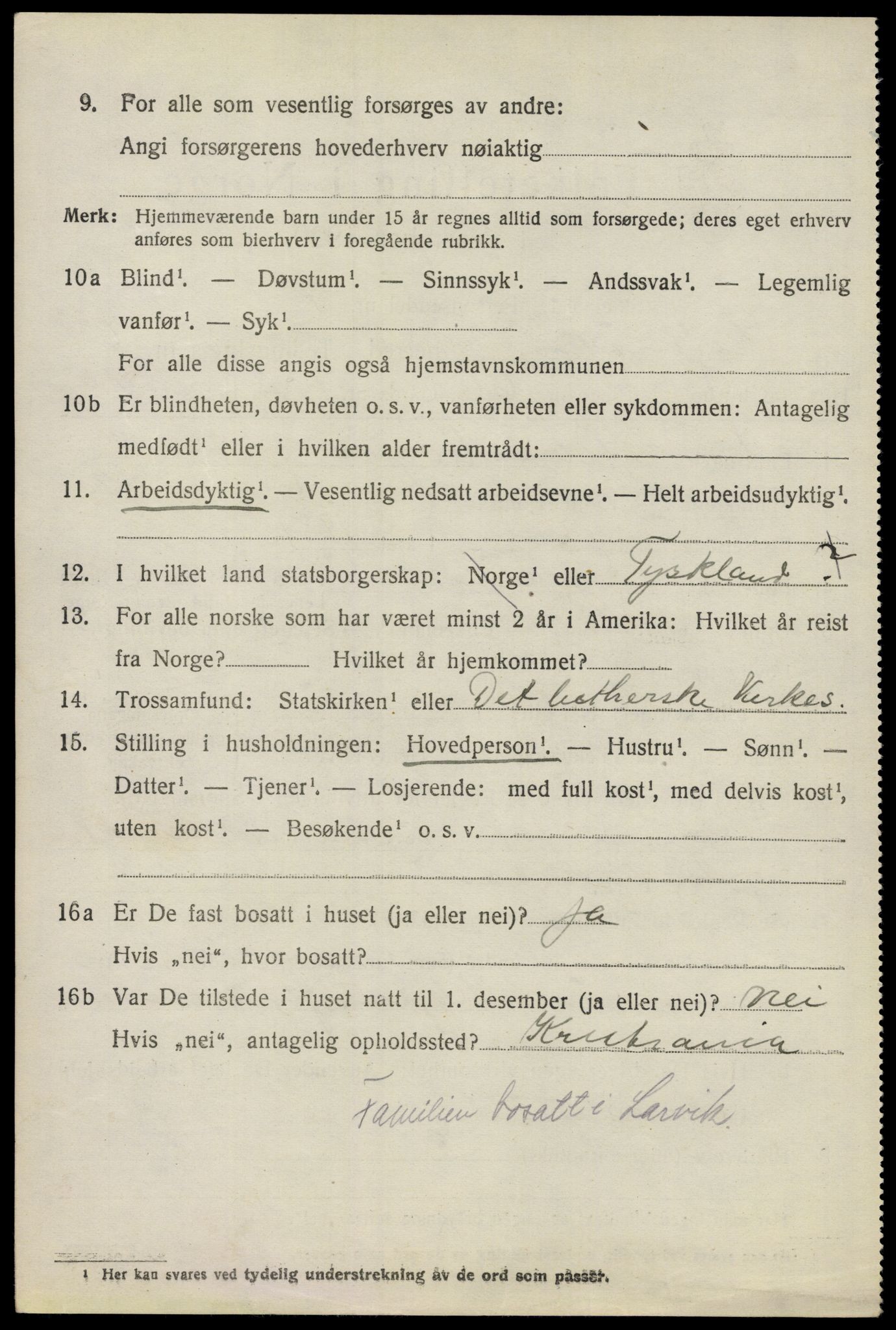 SAO, 1920 census for Lørenskog, 1920, p. 5759