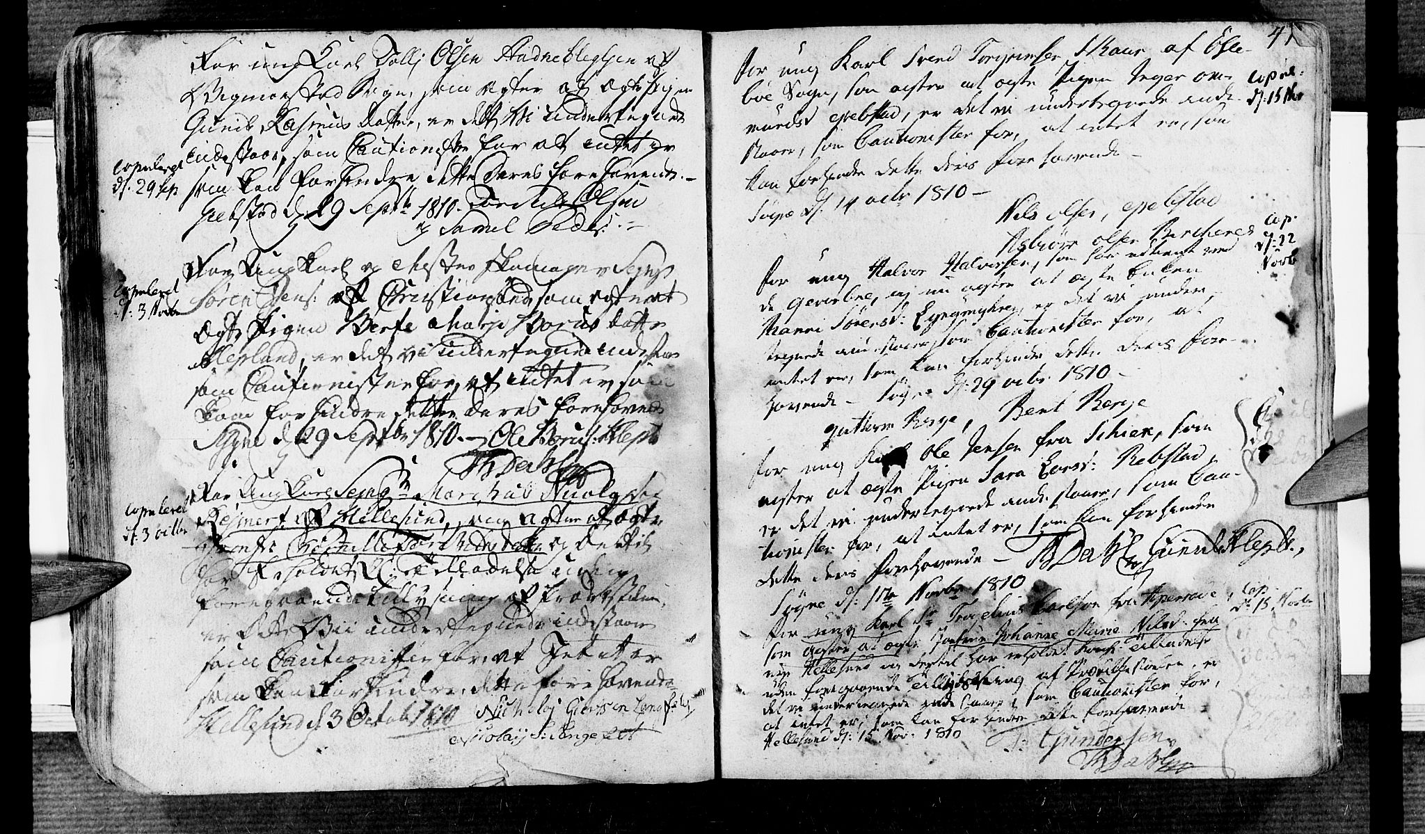 Søgne sokneprestkontor, SAK/1111-0037/F/Fa/Fab/L0007: Parish register (official) no. A 7, 1791-1851, p. 41