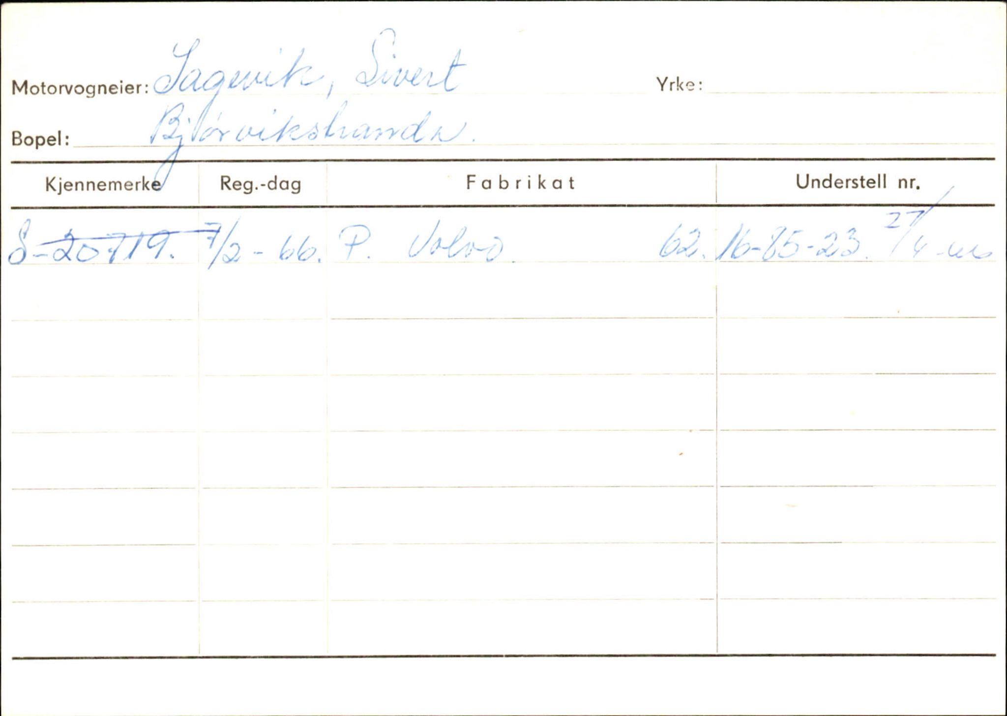 Statens vegvesen, Sogn og Fjordane vegkontor, SAB/A-5301/4/F/L0126: Eigarregister Fjaler M-Å. Leikanger A-Å, 1945-1975, p. 133