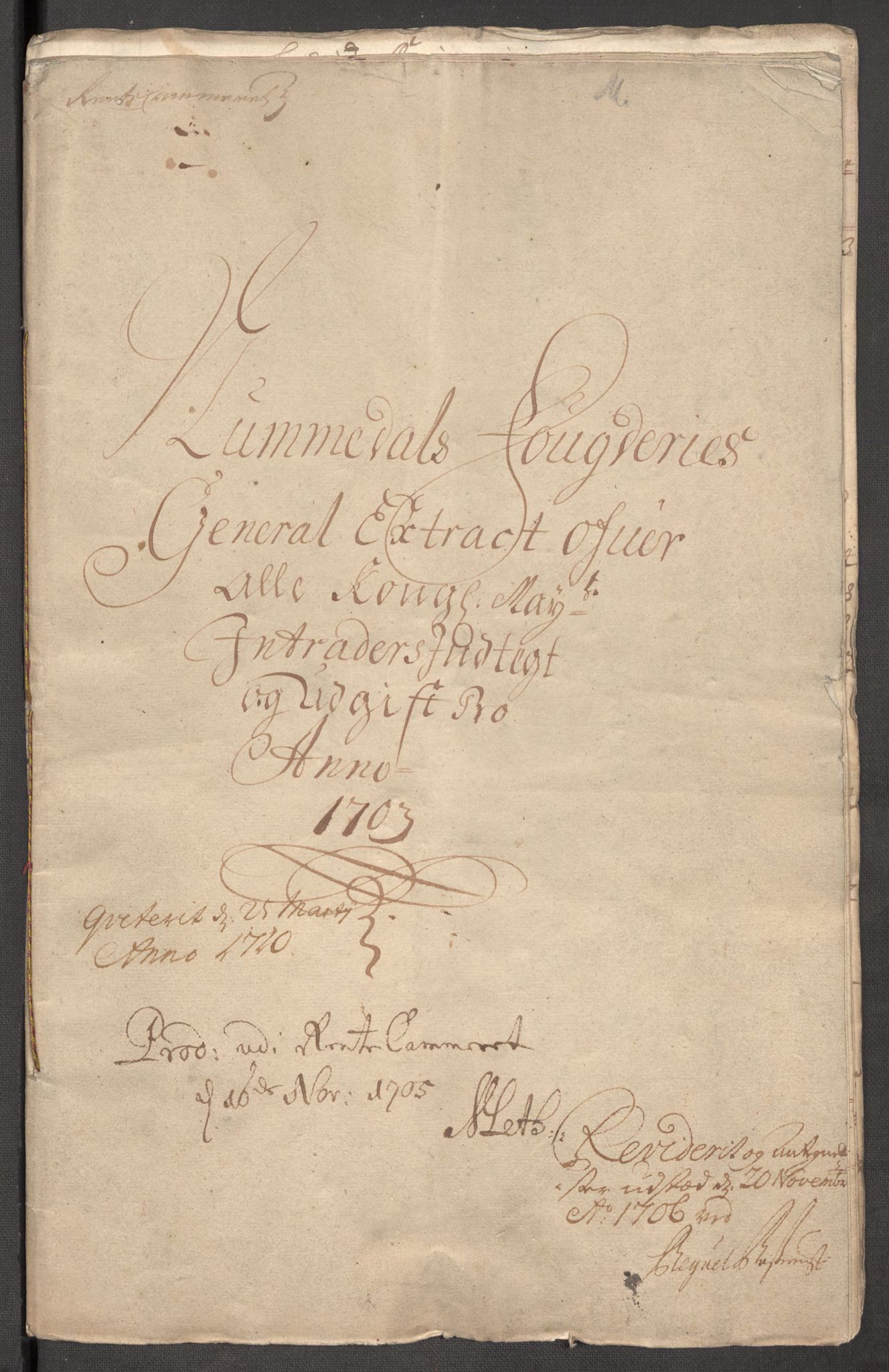 Rentekammeret inntil 1814, Reviderte regnskaper, Fogderegnskap, RA/EA-4092/R64/L4428: Fogderegnskap Namdal, 1703-1704, p. 3
