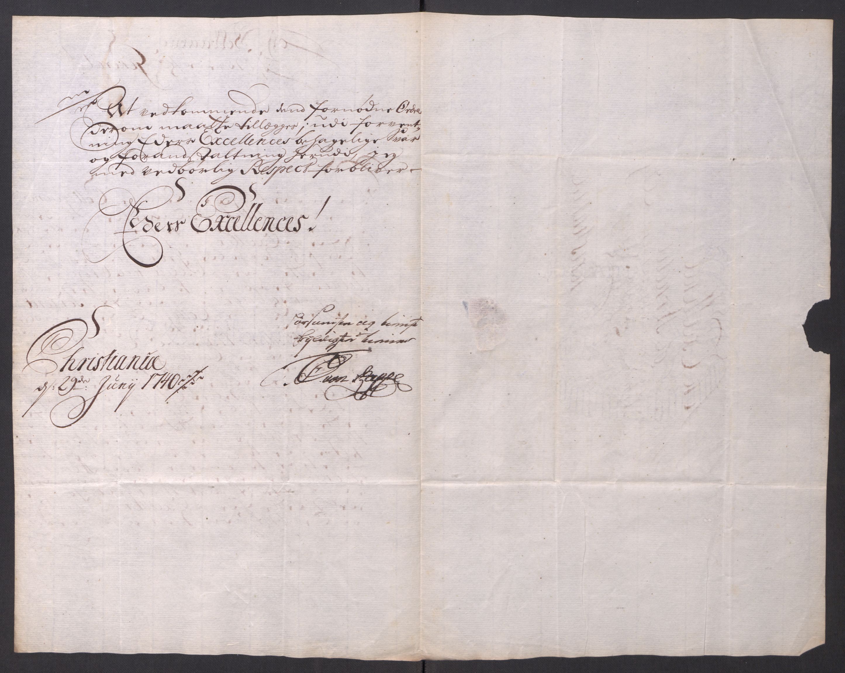 Kommanderende general (KG I) med Det norske krigsdirektorium, AV/RA-EA-5419/D/L0061: Stattholderens, stiftamtmenns og amtmenns brev, 1731-1740, p. 346