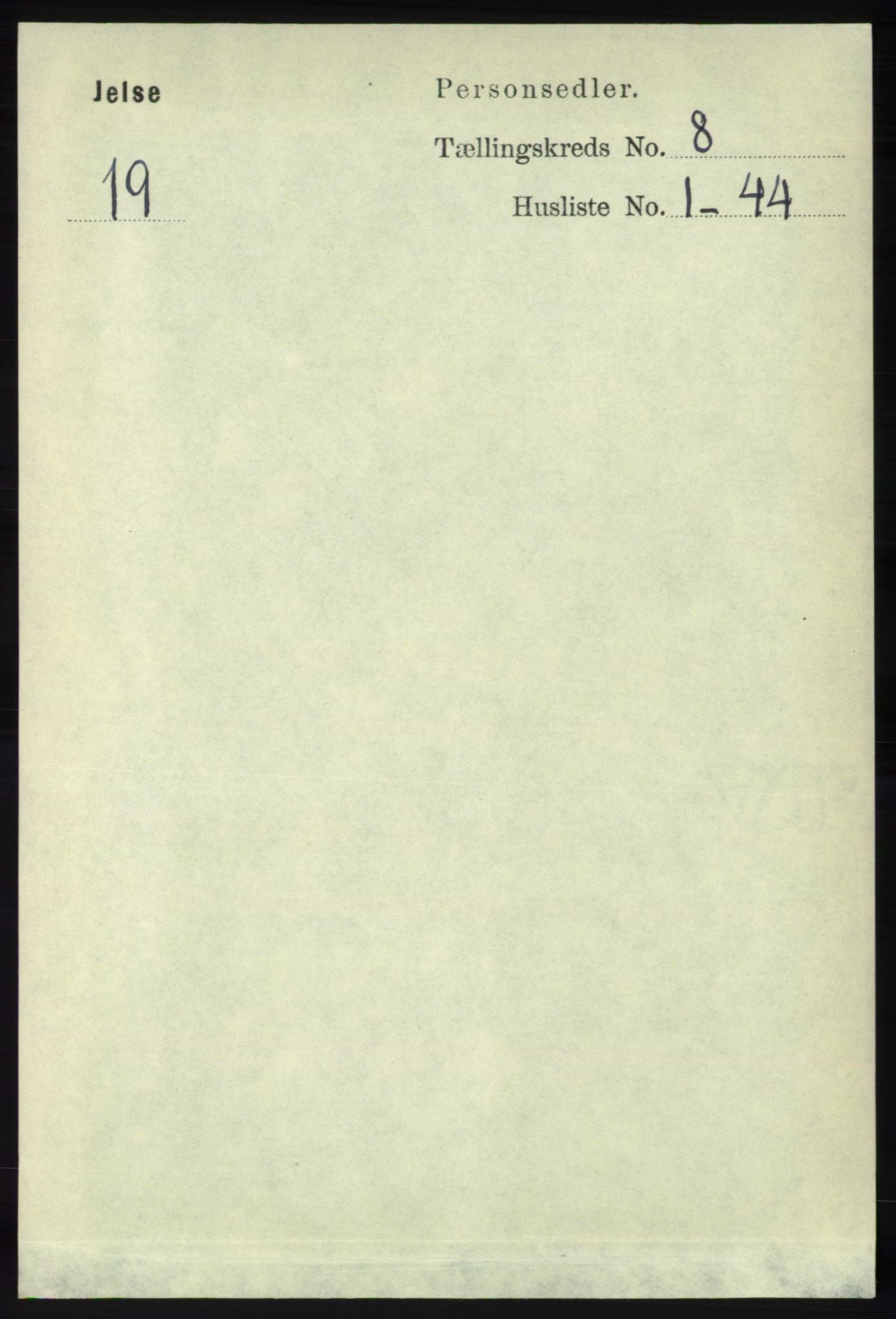 RA, 1891 census for 1138 Jelsa, 1891, p. 1802