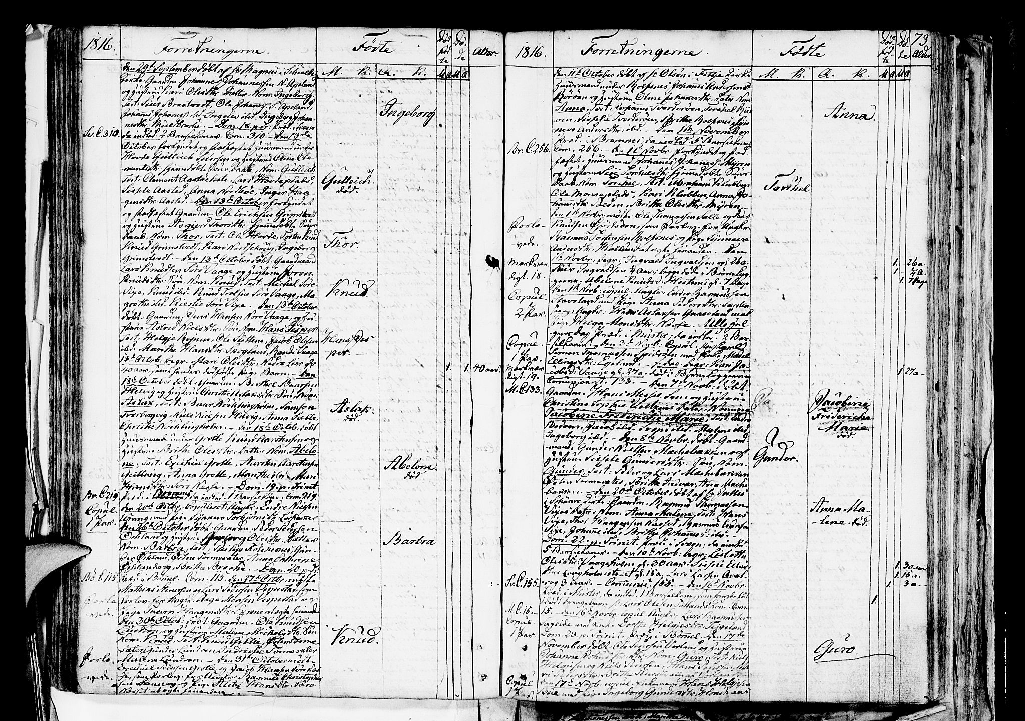 Finnås sokneprestembete, AV/SAB-A-99925/H/Ha/Haa/Haaa/L0004: Parish register (official) no. A 4, 1804-1830, p. 73