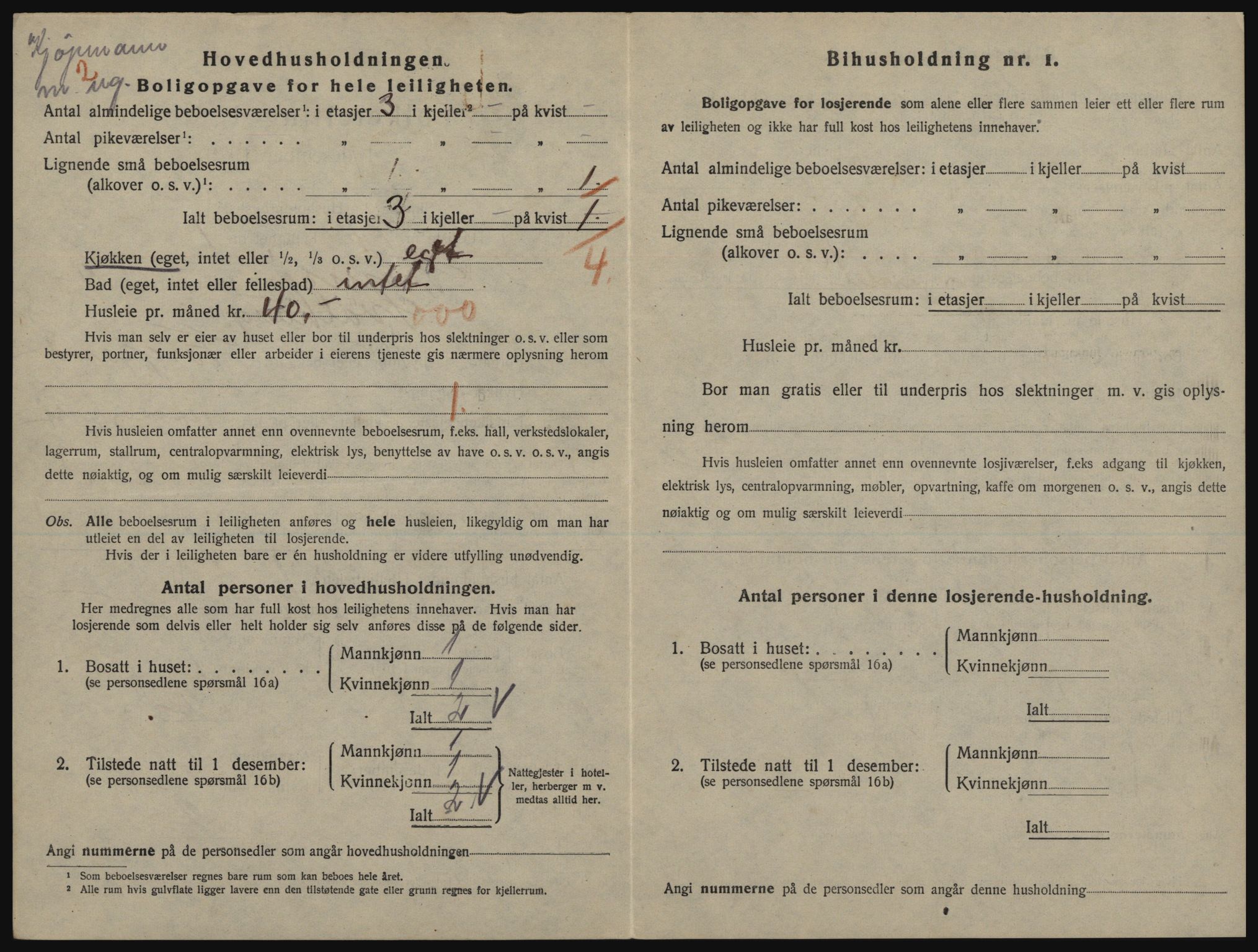 SATØ, 1920 census for Tromsø, 1920, p. 3040