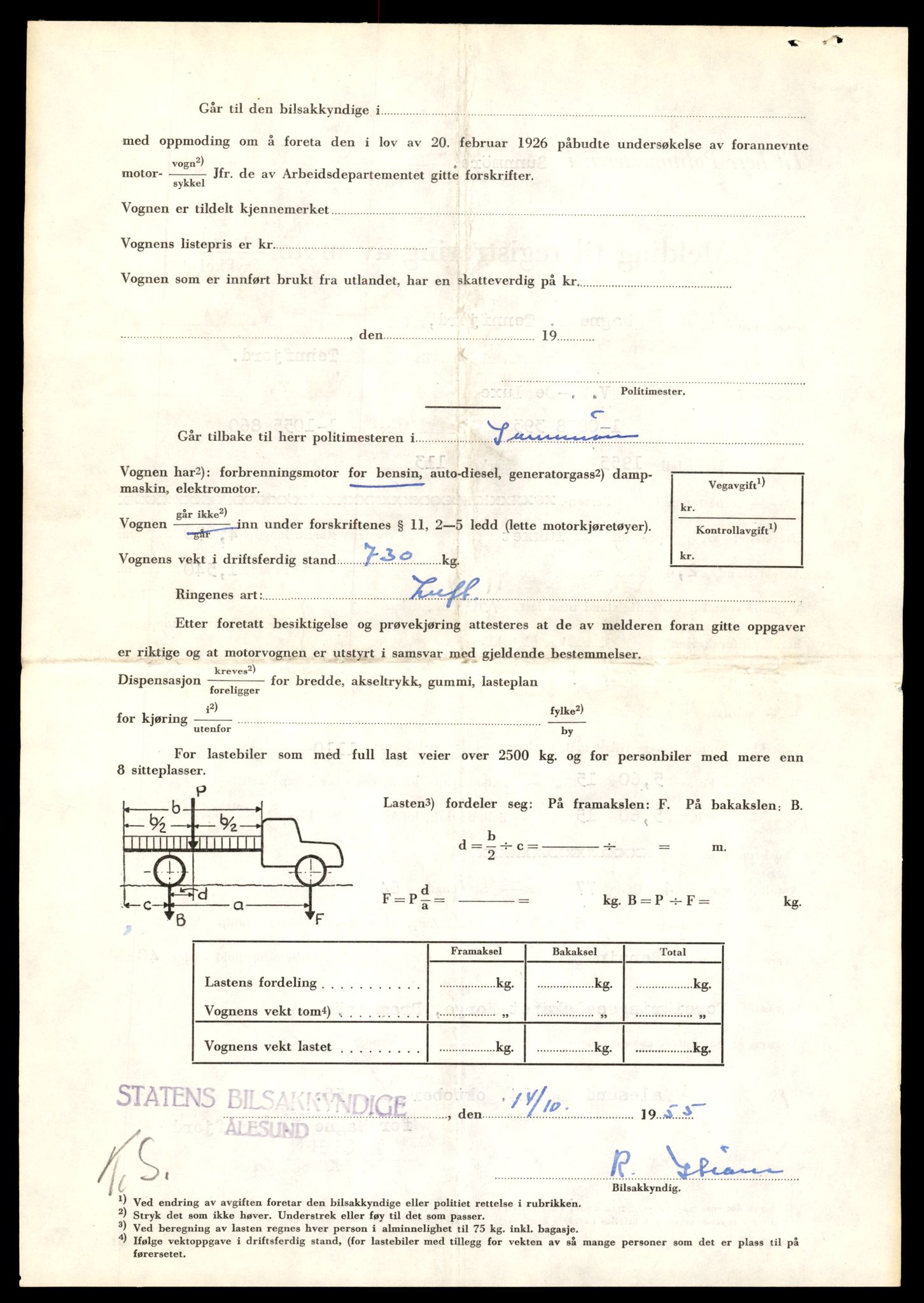 Møre og Romsdal vegkontor - Ålesund trafikkstasjon, AV/SAT-A-4099/F/Fe/L0049: Registreringskort for kjøretøy T 14864 - T 18613, 1927-1998, p. 1418