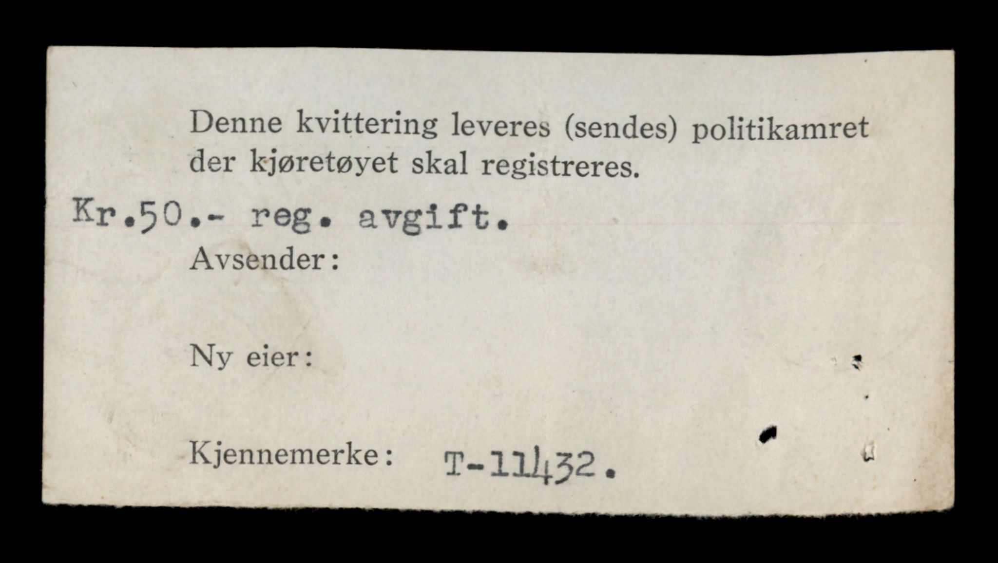 Møre og Romsdal vegkontor - Ålesund trafikkstasjon, AV/SAT-A-4099/F/Fe/L0029: Registreringskort for kjøretøy T 11430 - T 11619, 1927-1998, p. 52