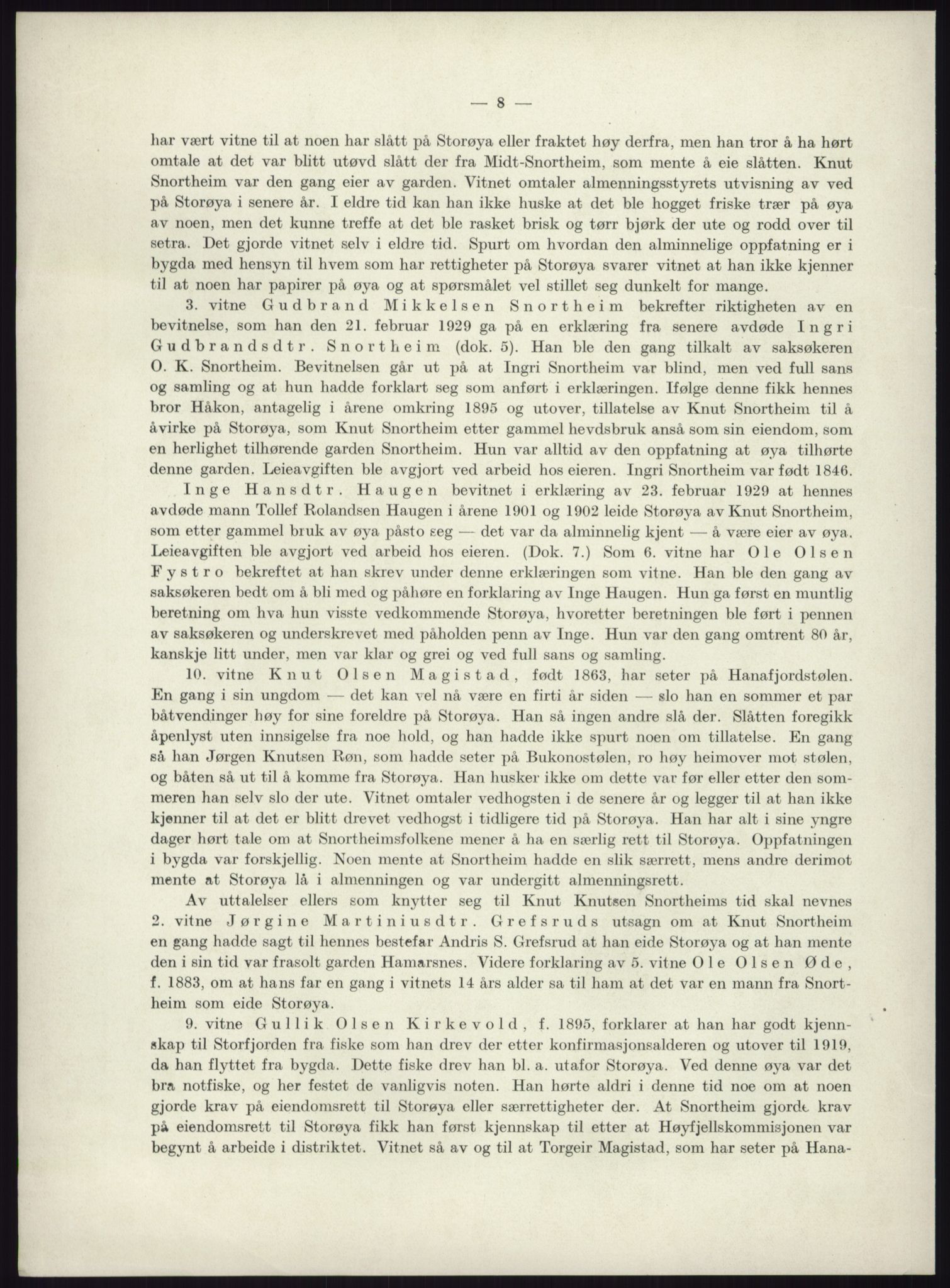 Høyfjellskommisjonen, AV/RA-S-1546/X/Xa/L0001: Nr. 1-33, 1909-1953, p. 6334