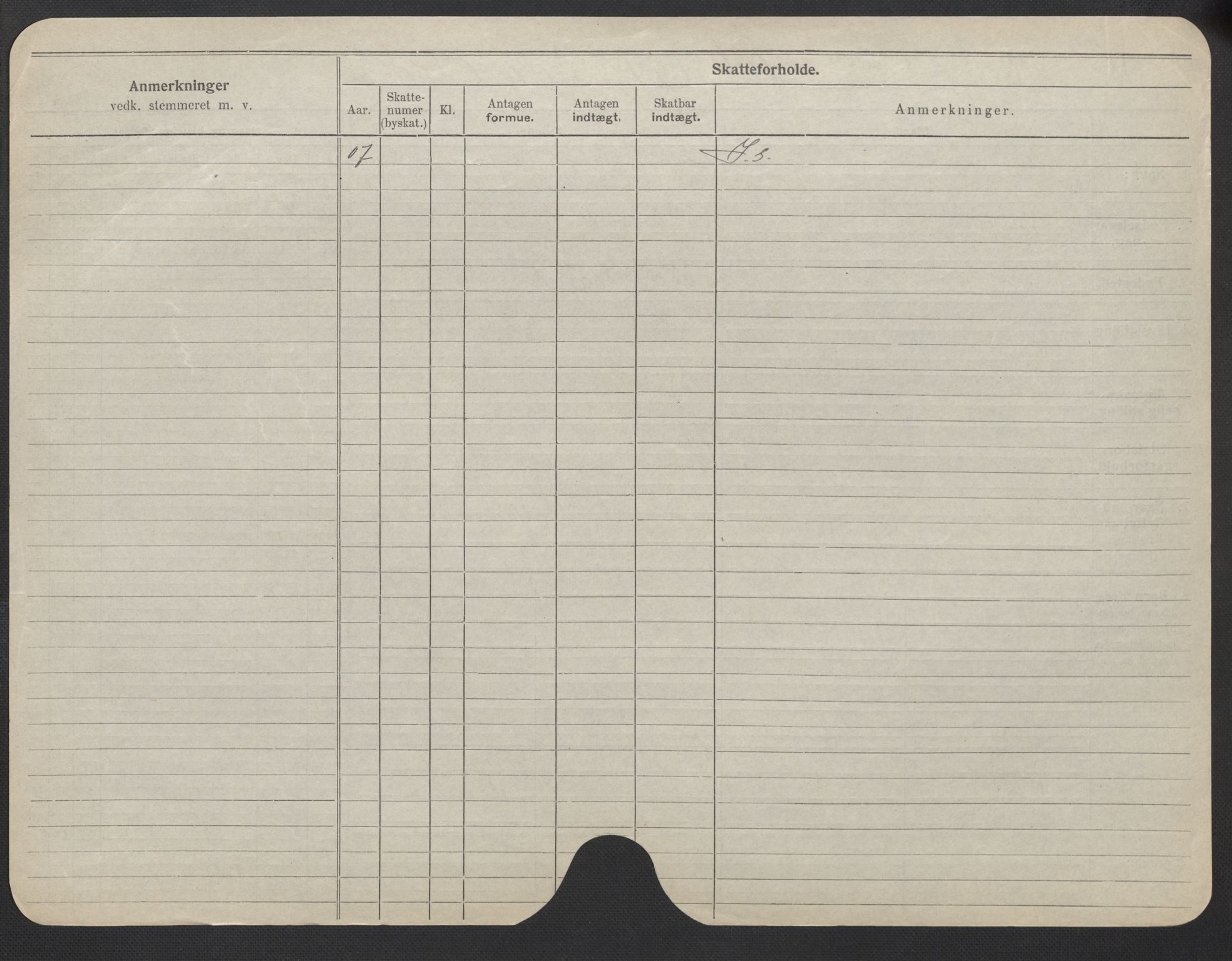 Oslo folkeregister, Registerkort, AV/SAO-A-11715/F/Fa/Fac/L0021: Kvinner, 1906-1914, p. 1151b