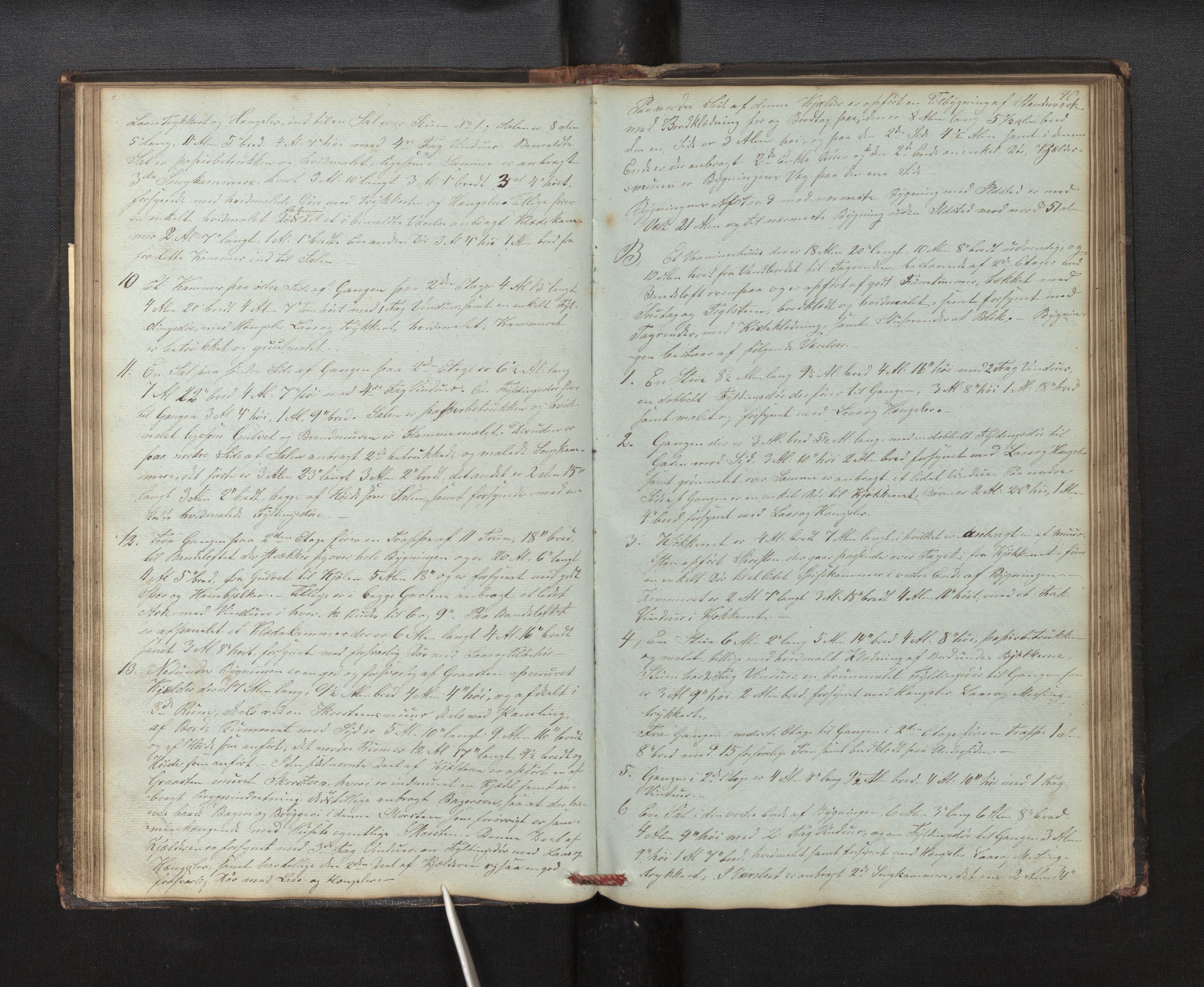 Lensmannen i Evanger, AV/SAB-A-31701/0012/L0001: Branntakstprotokoll, 1846-1914, p. 39b-40a