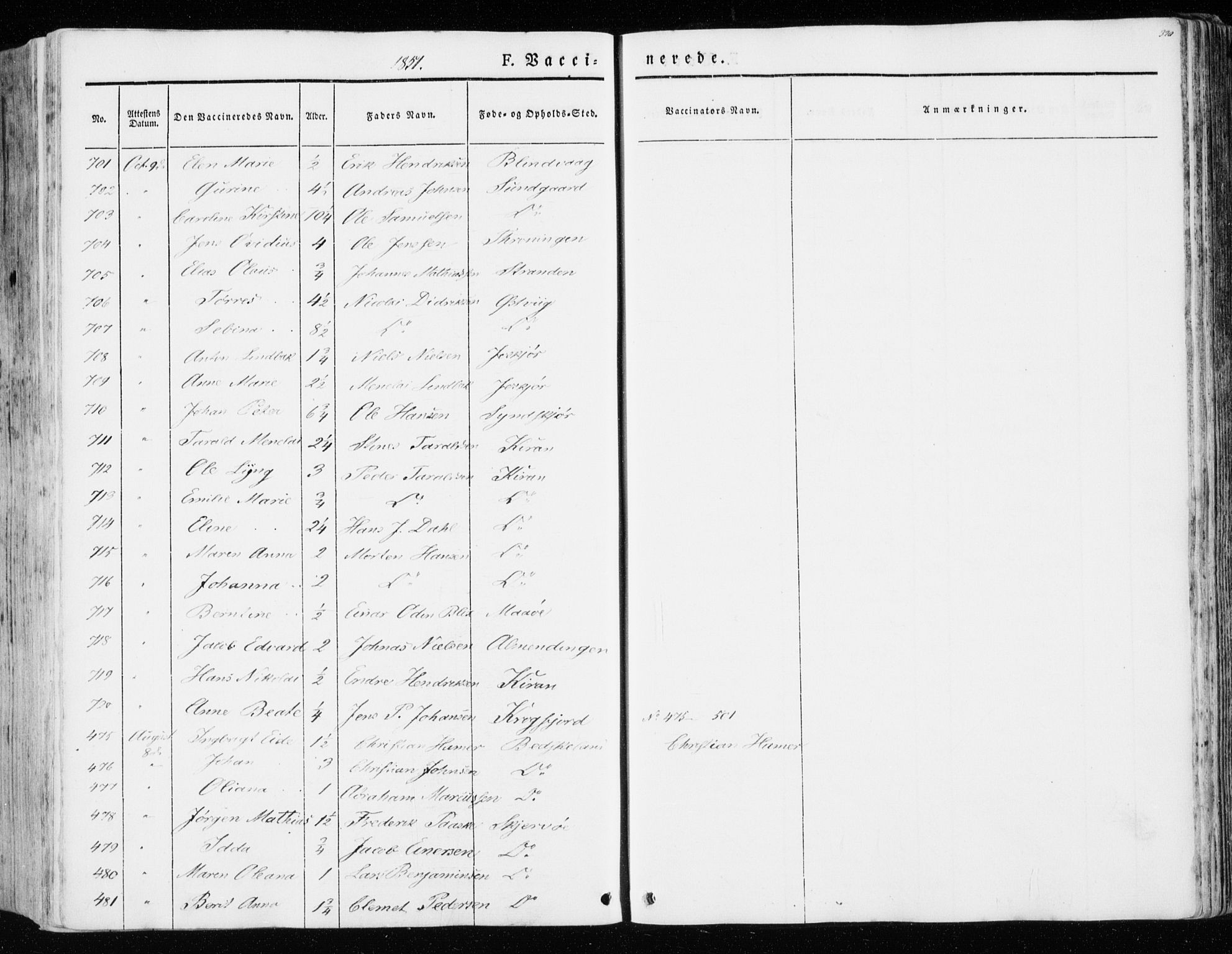 Ministerialprotokoller, klokkerbøker og fødselsregistre - Sør-Trøndelag, SAT/A-1456/657/L0704: Parish register (official) no. 657A05, 1846-1857, p. 320