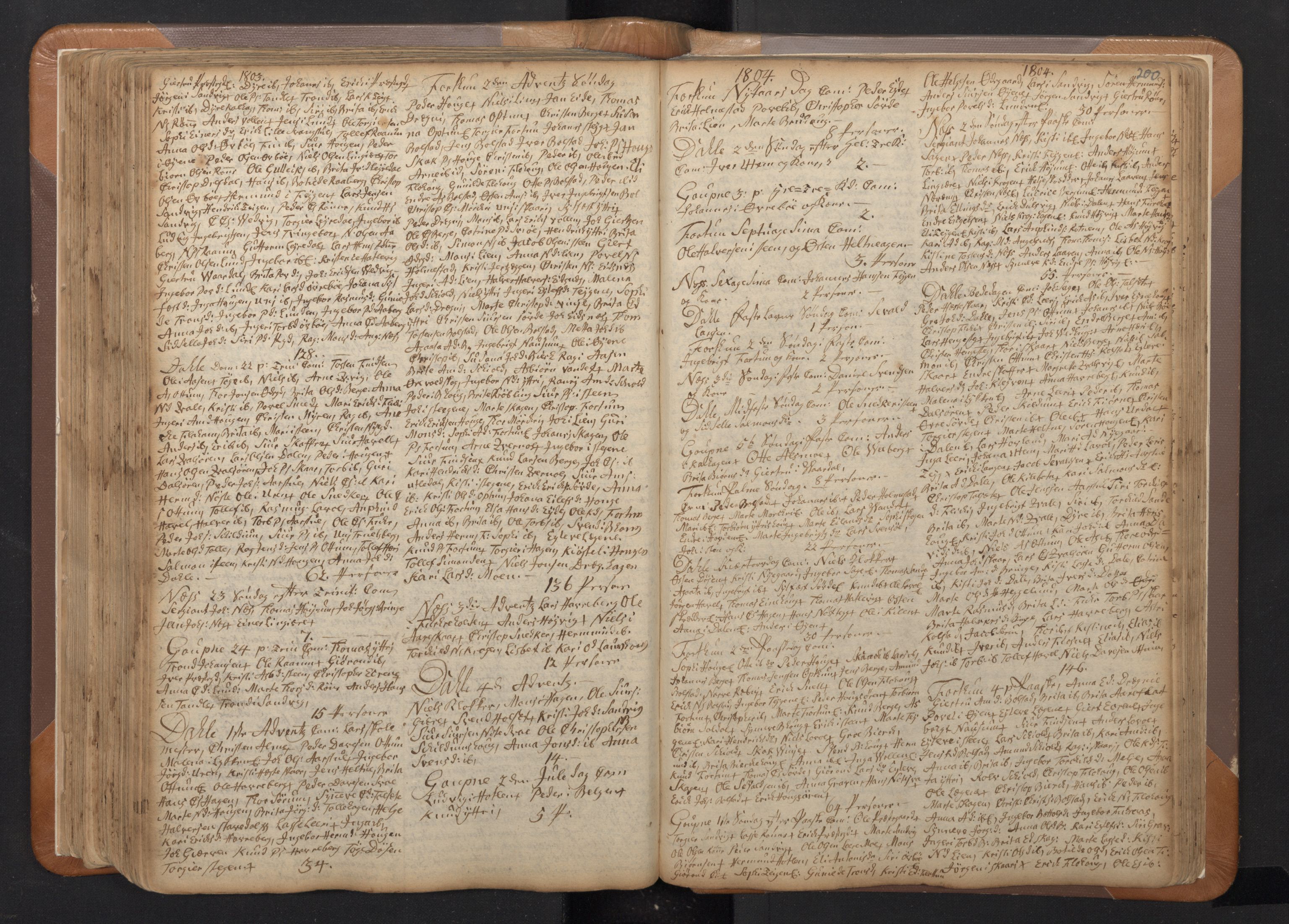 Luster sokneprestembete, SAB/A-81101/H/Haa/Haaa/L0002: Parish register (official) no. A 2, 1751-1796, p. 199b-200a