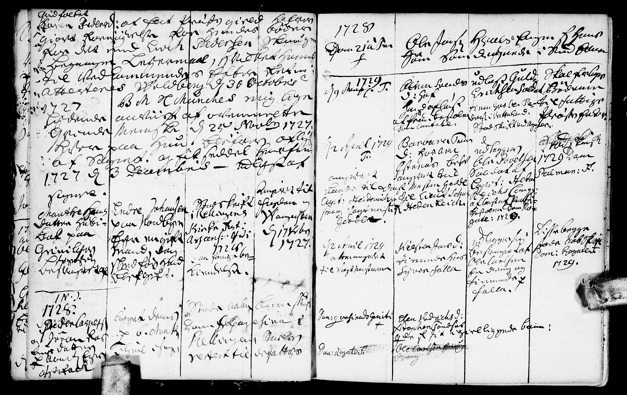 Fet prestekontor Kirkebøker, AV/SAO-A-10370a/F/Fa/L0002: Parish register (official) no. I 2, 1716-1815, p. 8