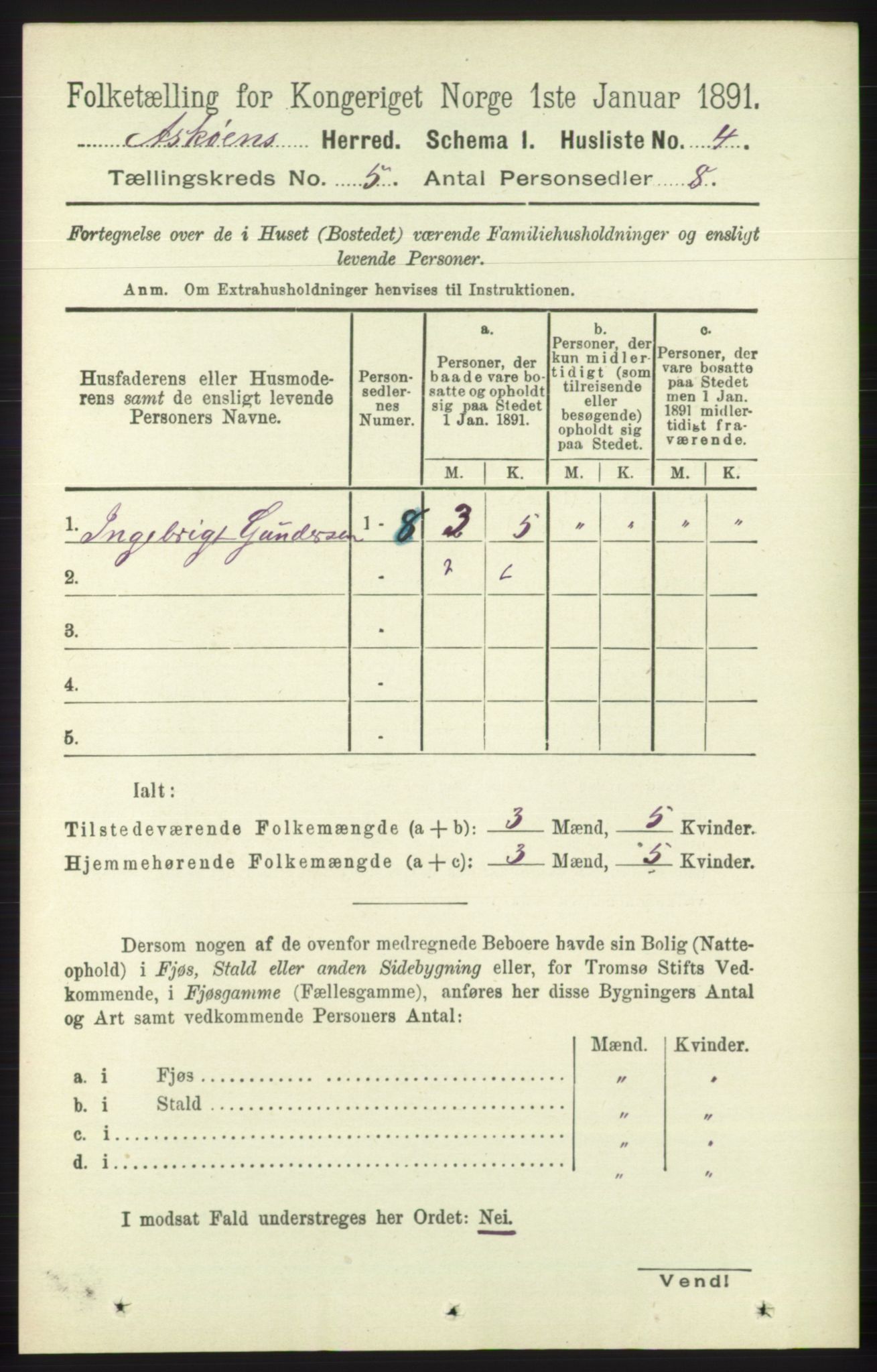 RA, 1891 census for 1247 Askøy, 1891, p. 3426